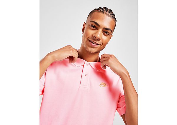 Nike Polo Nike Sportswear pour Homme - Medium Soft Pink/Orange Trance, Medium Soft Pink/Orange Trance