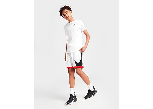 Nike Basketball Shorts Junior - White - Kids, White