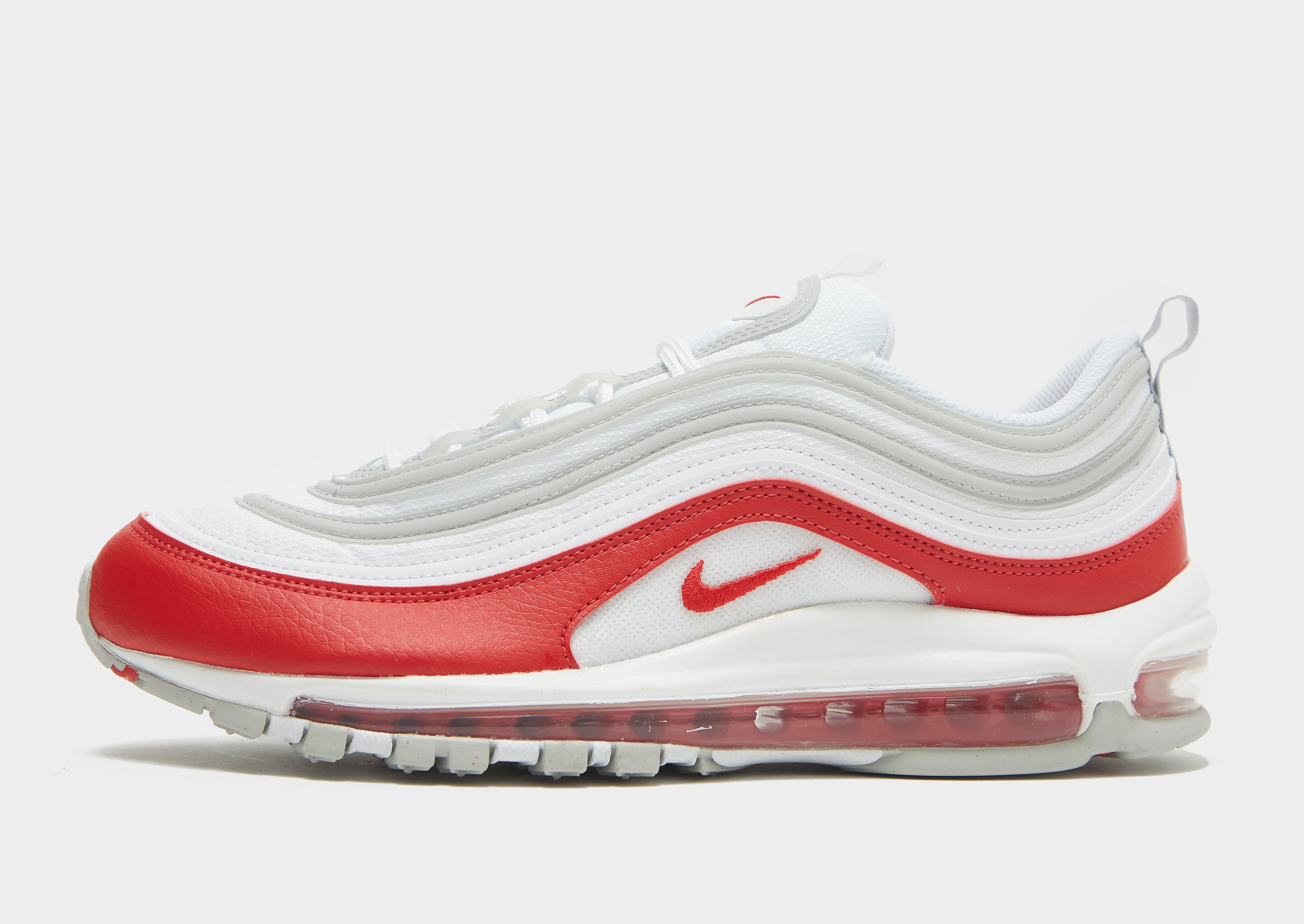 

Nike Air Max 97 - Red/White - Mens, Red/White