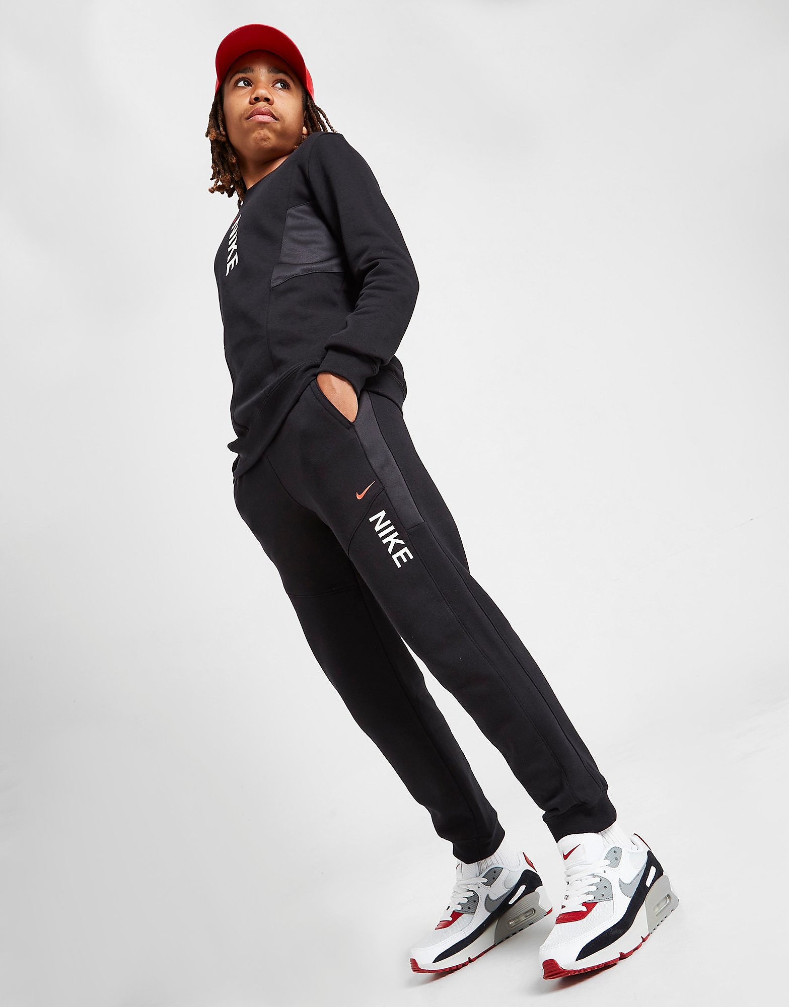 

Nike Hybrid Fleece Joggers Junior - Only at JD - Black/Off-Noir/Black - Kids, Black/Off-Noir/Black