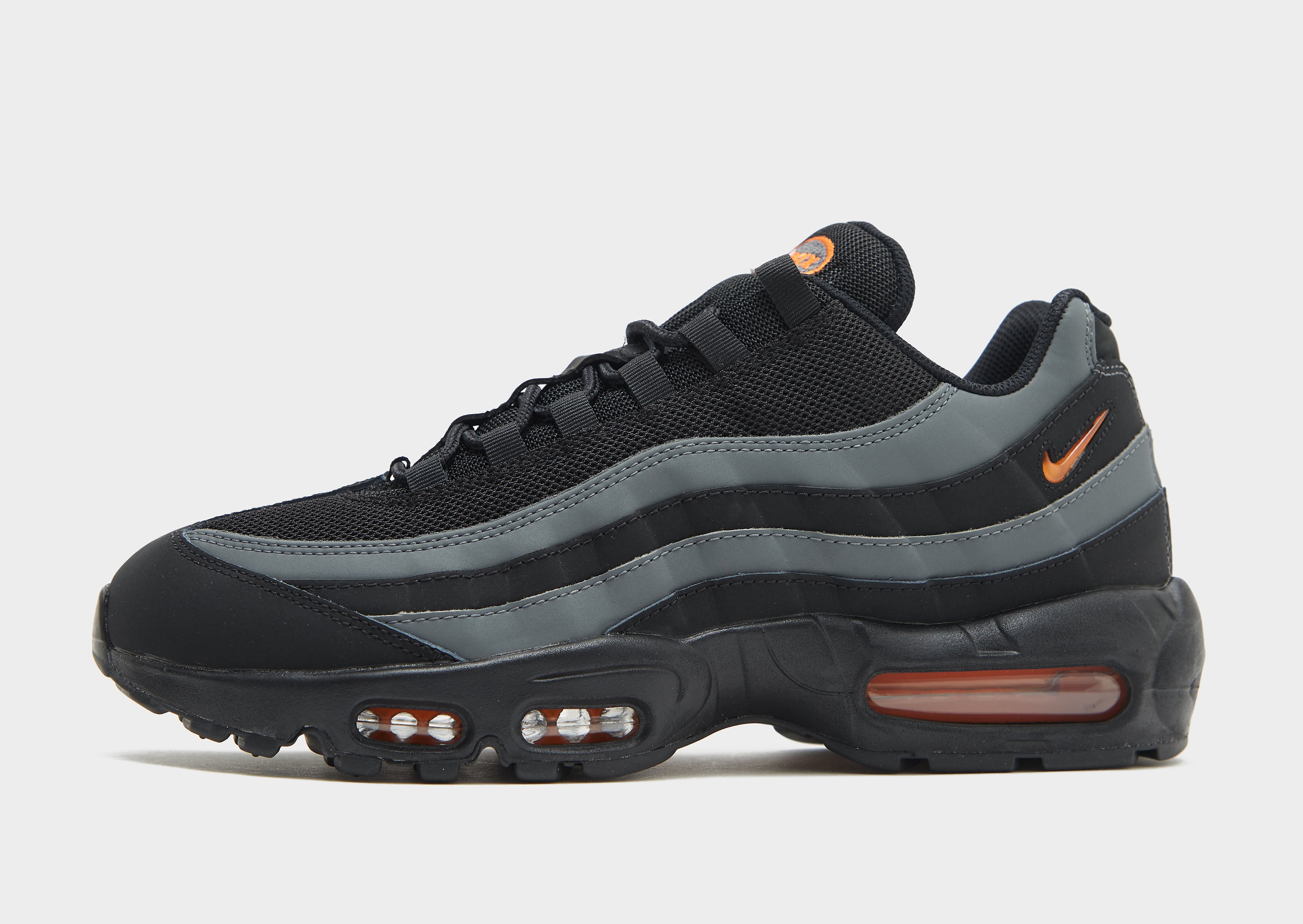 

Nike Air Max 95 - Only at JD - BLACK - Mens, BLACK