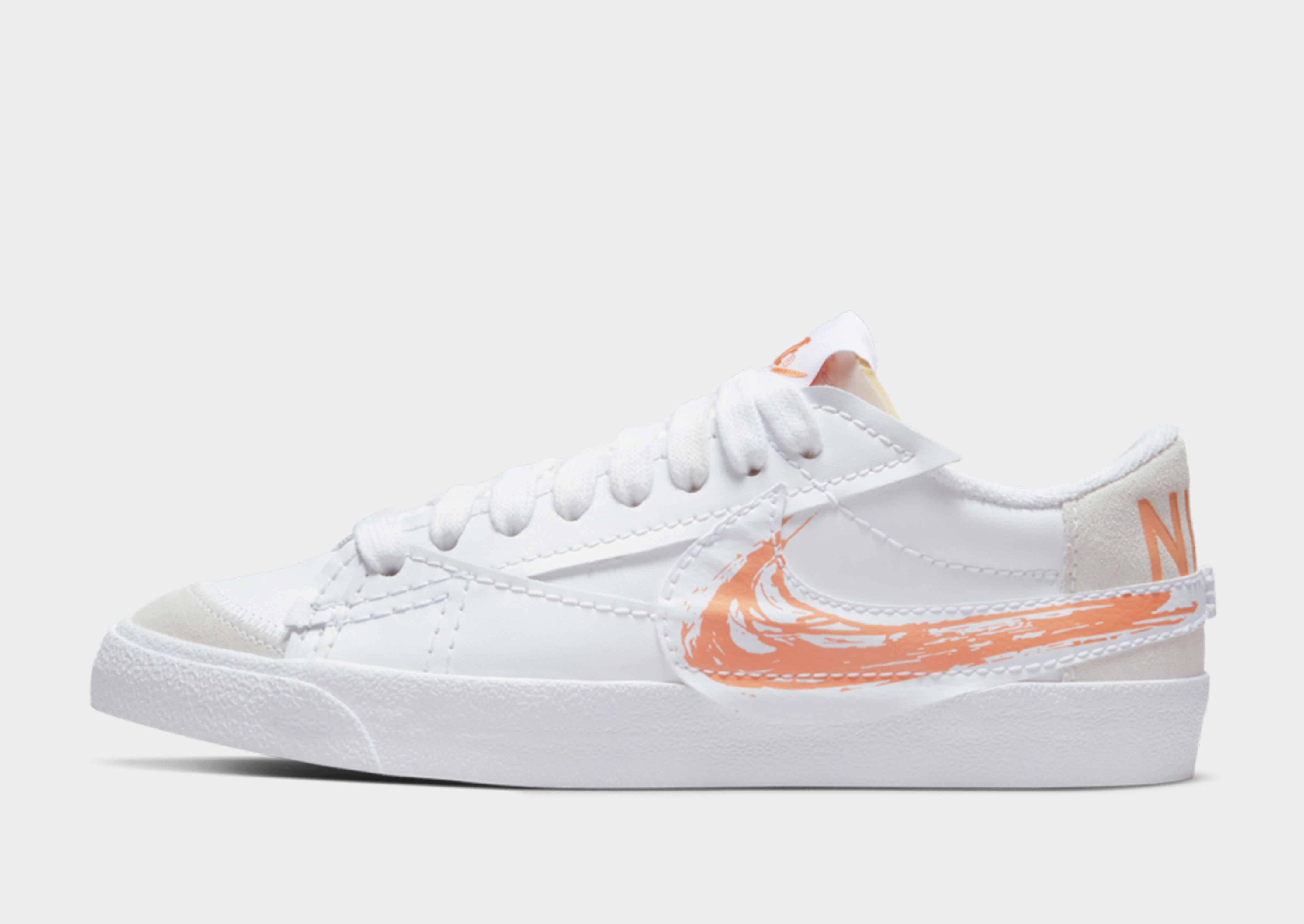 

Nike Blazer Low '77 Jumbo - White/Sail/Orange Trance - Mens, White/Sail/Orange Trance