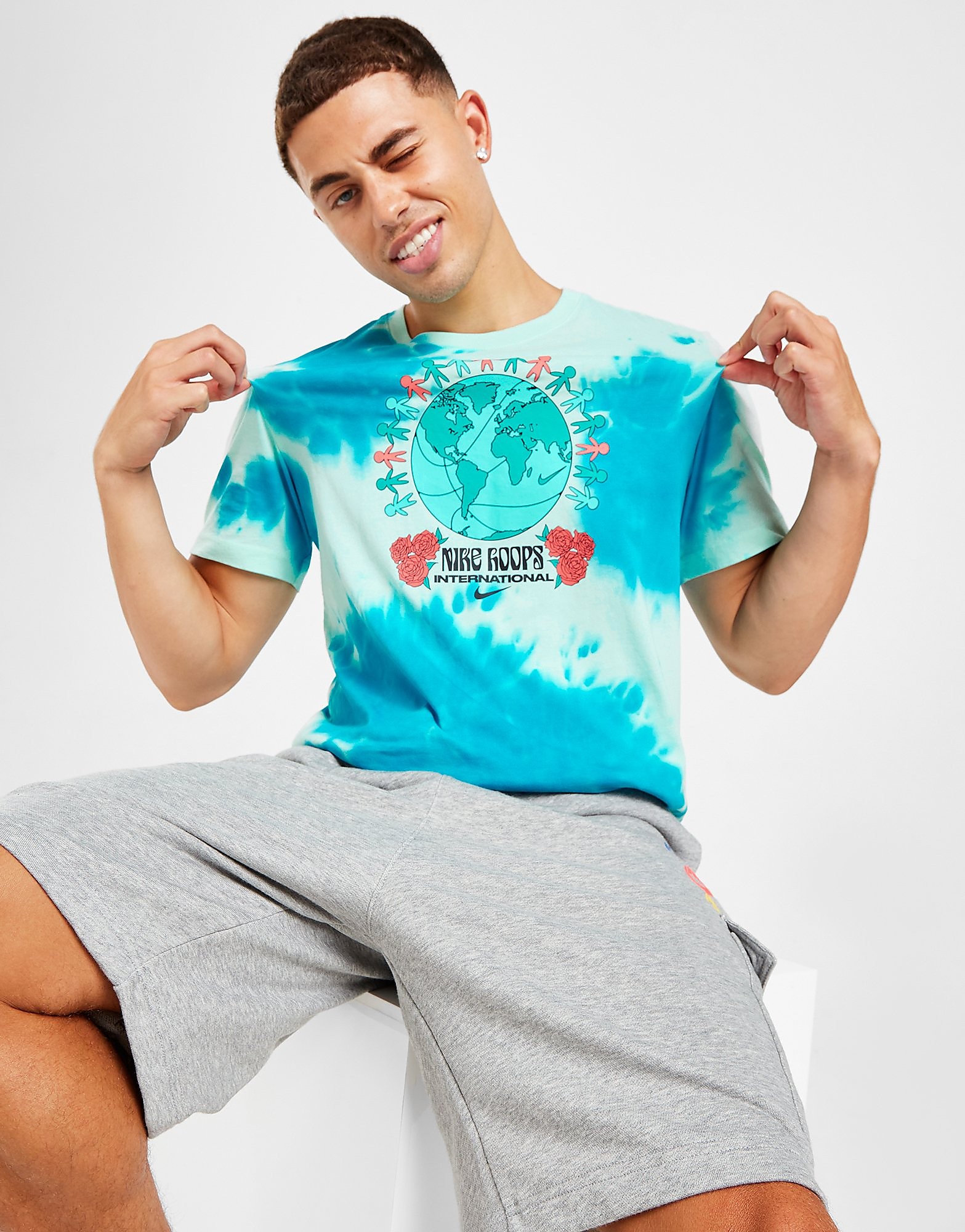 

Nike Basketball T-Shirt - Blue - Mens, Blue