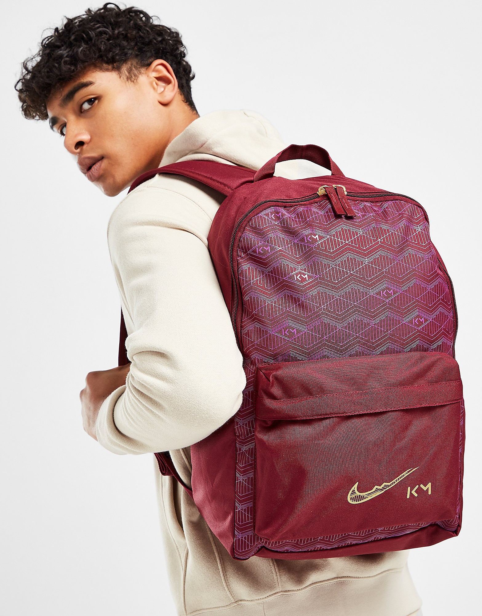 

Nike Kylian Mbappe Backpack Junior - Red - Kids, Red