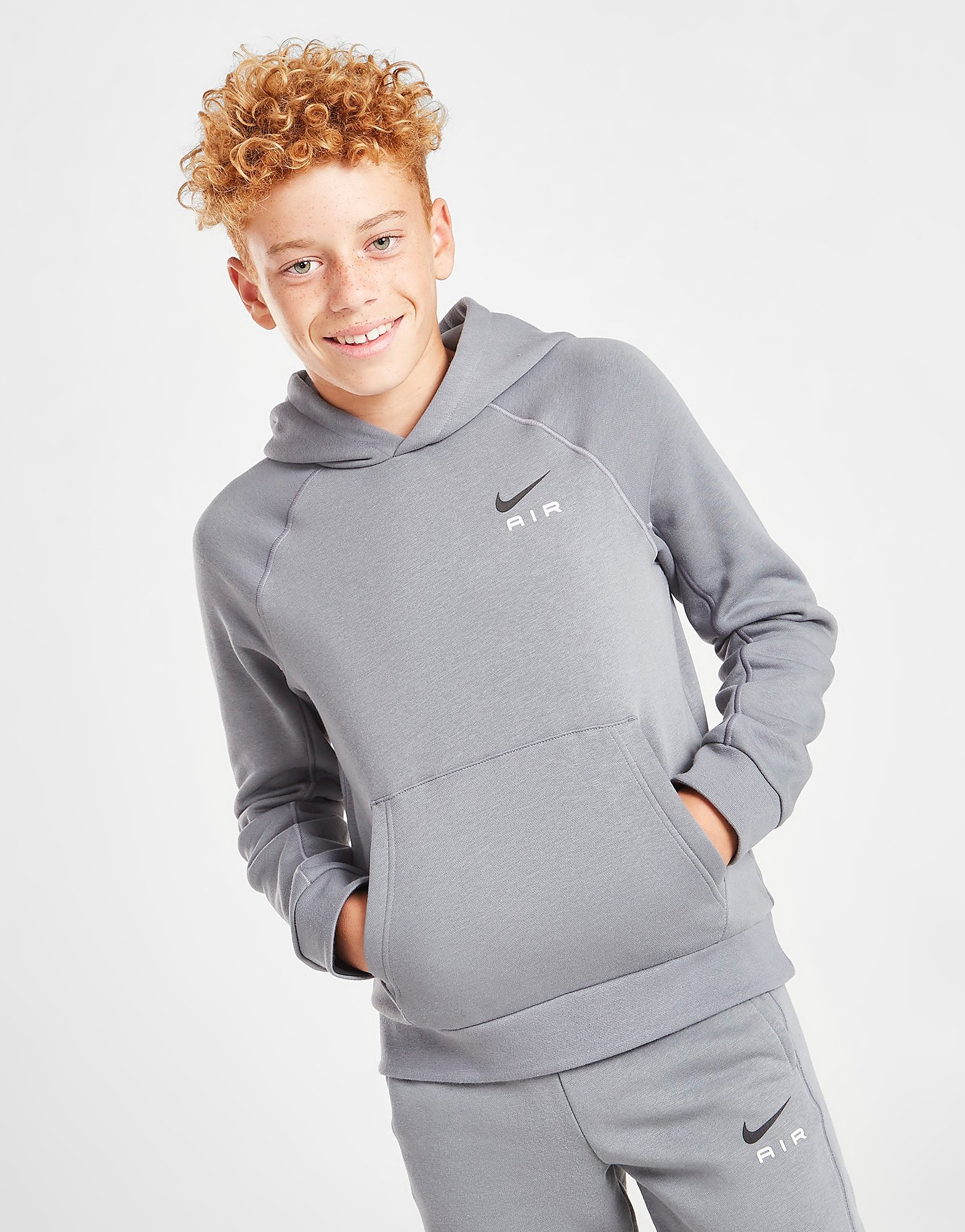 

Nike Air Pullover Hoodie Junior - Smoke Grey - Kids, Smoke Grey