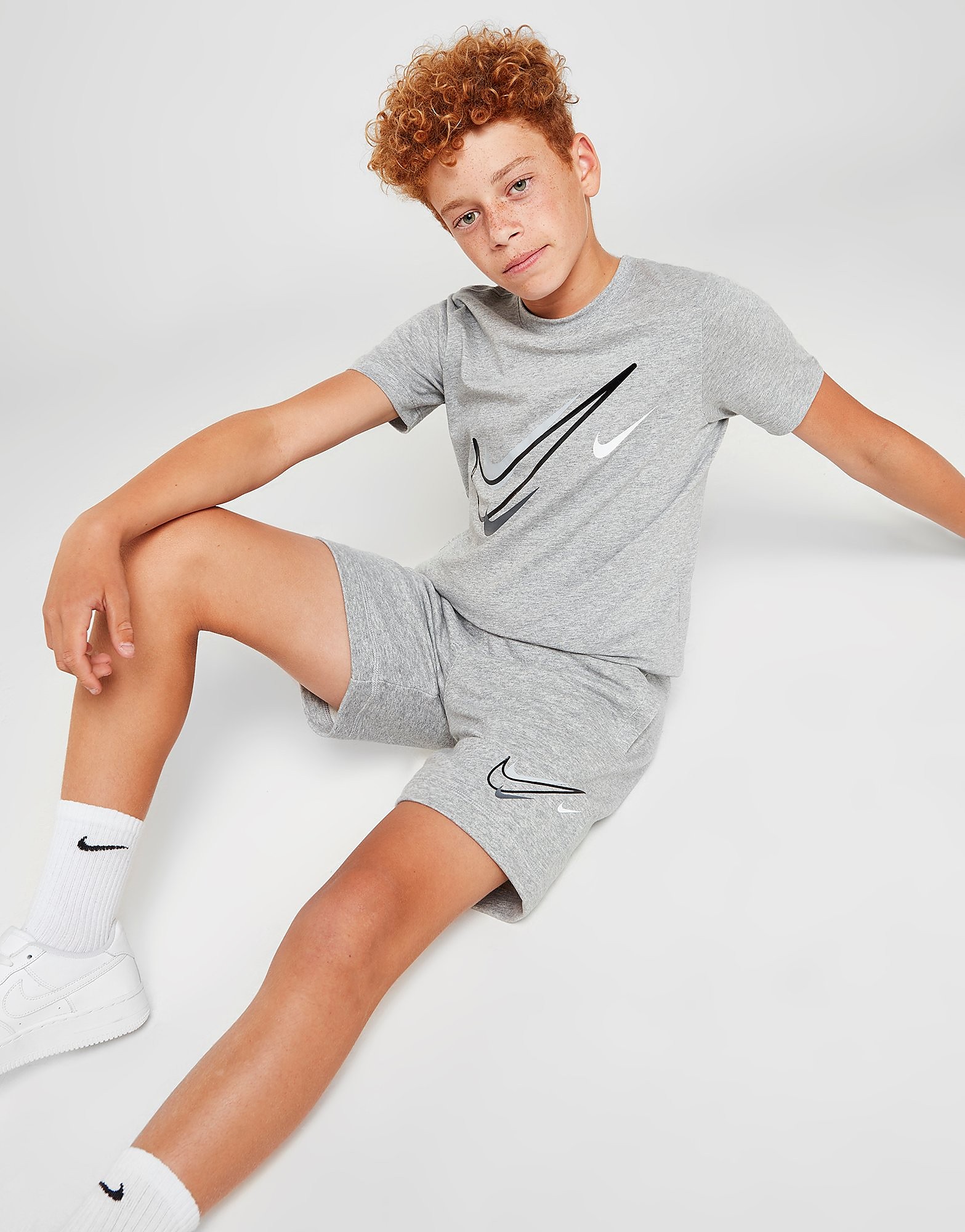 

Nike Multi Swoosh T-Shirt Junior - Only at JD - Grey - Kids, Grey