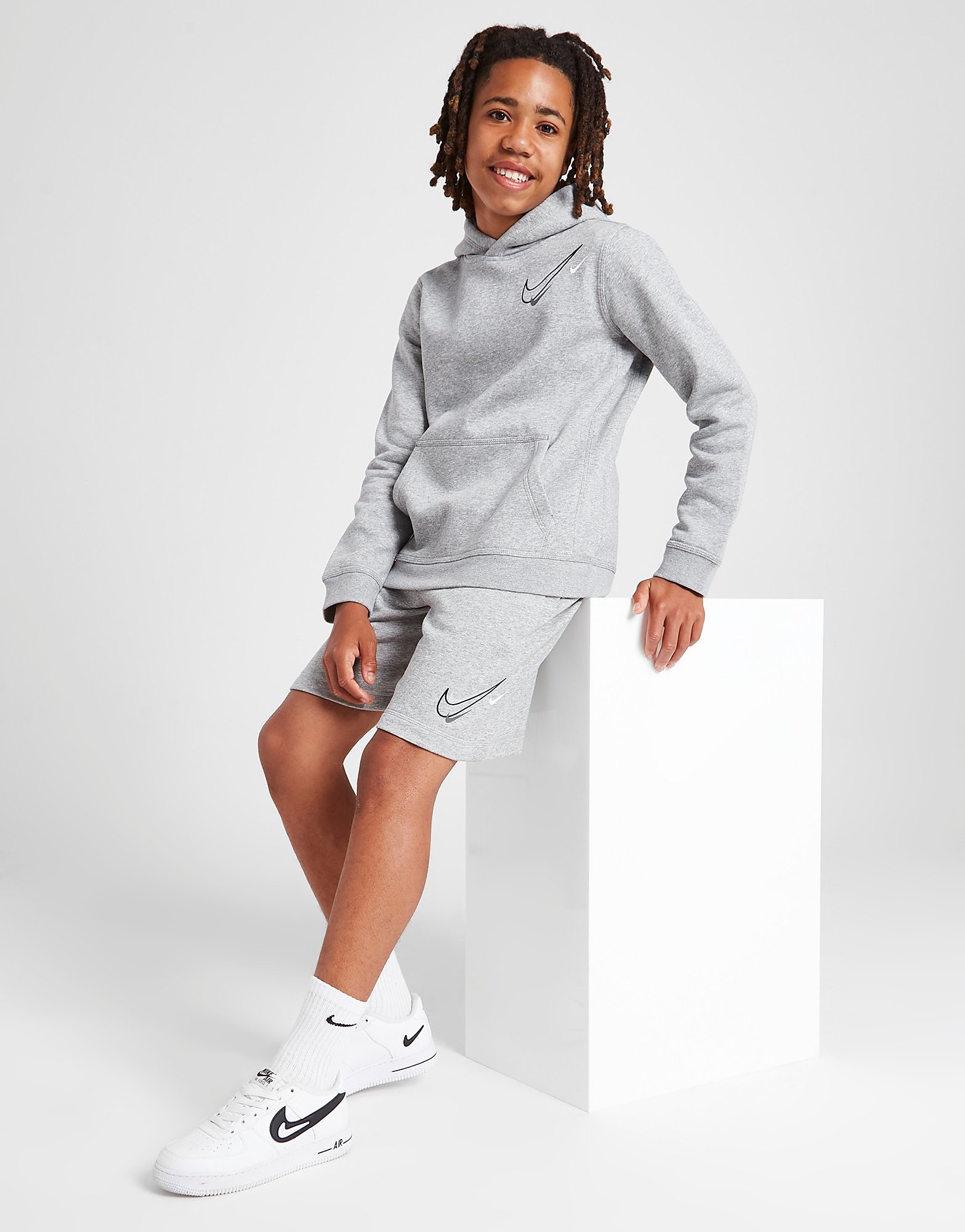

Nike Multi Swoosh Shorts Junior - Only at JD - Grey - Kids, Grey