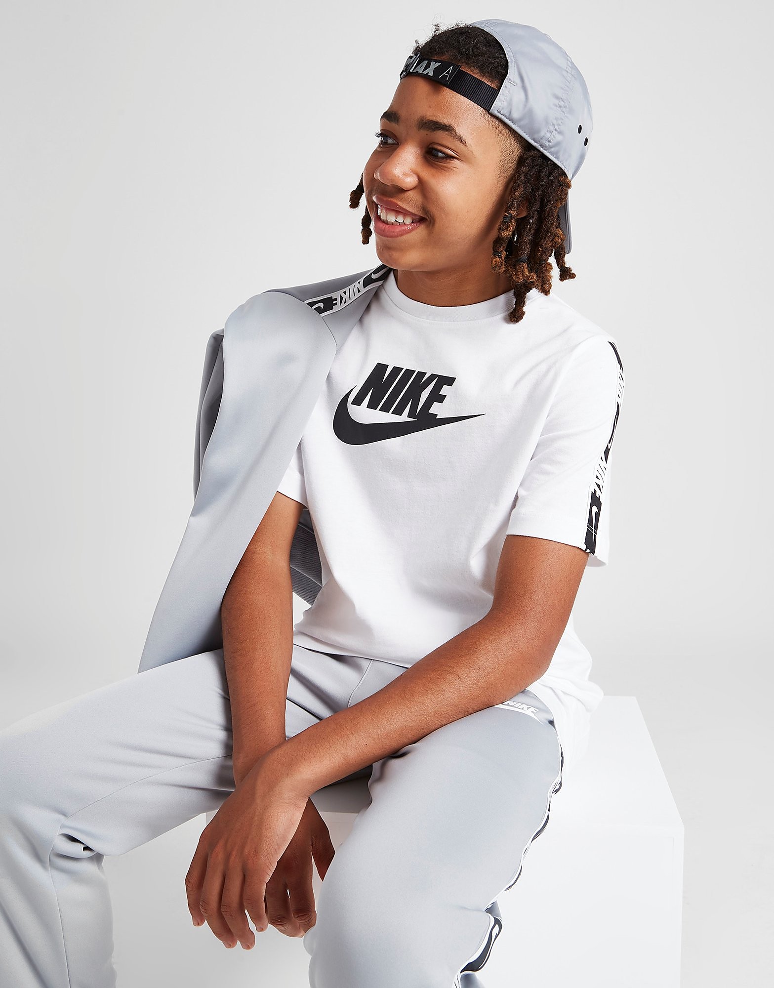 

Nike Tape T-Shirt Junior - White - Kids, White