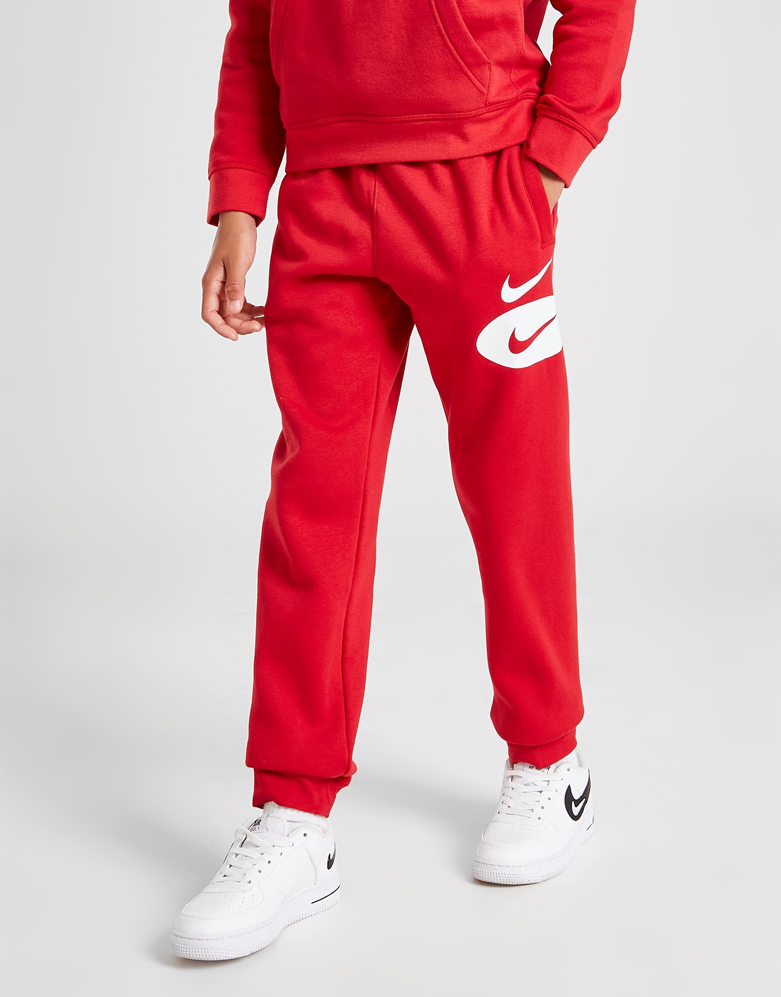 

Nike Oval Logo Swoosh Joggers Junior - Red - Kids, Red