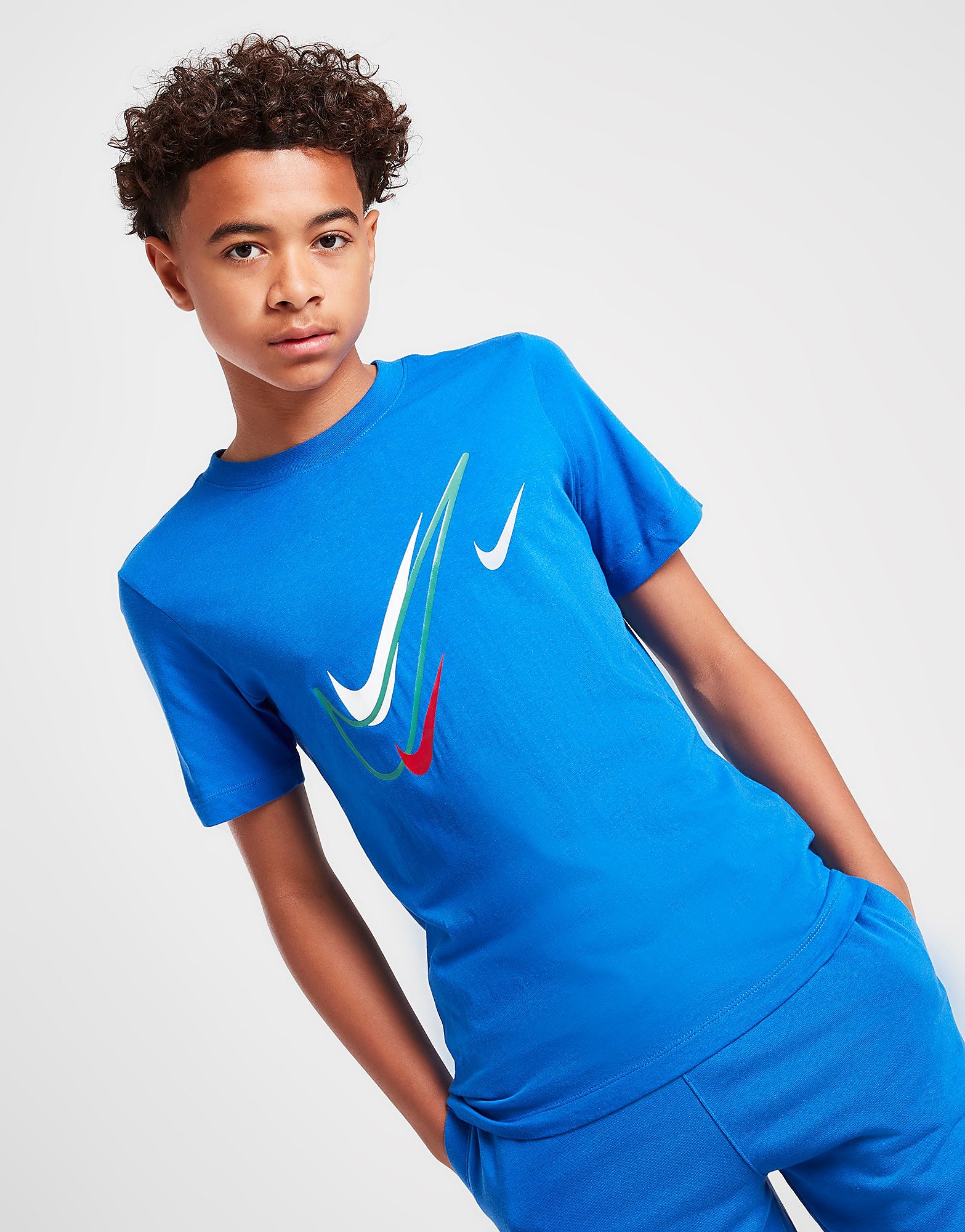 

Nike Multi Swoosh T-Shirt Junior - Blue - Kids, Blue