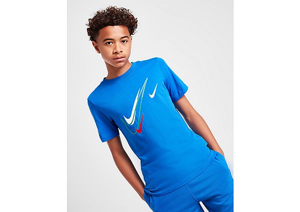 Nike Multi Swoosh T-Shirt Junior - Blue - Kids, Blue