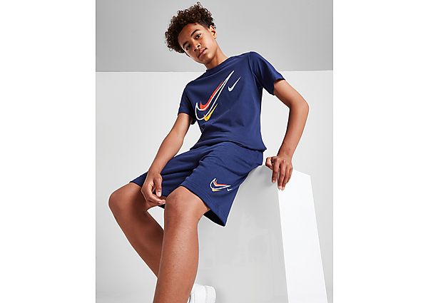 Nike Multi Swoosh T-Shirt - Blue - Kids, Blue