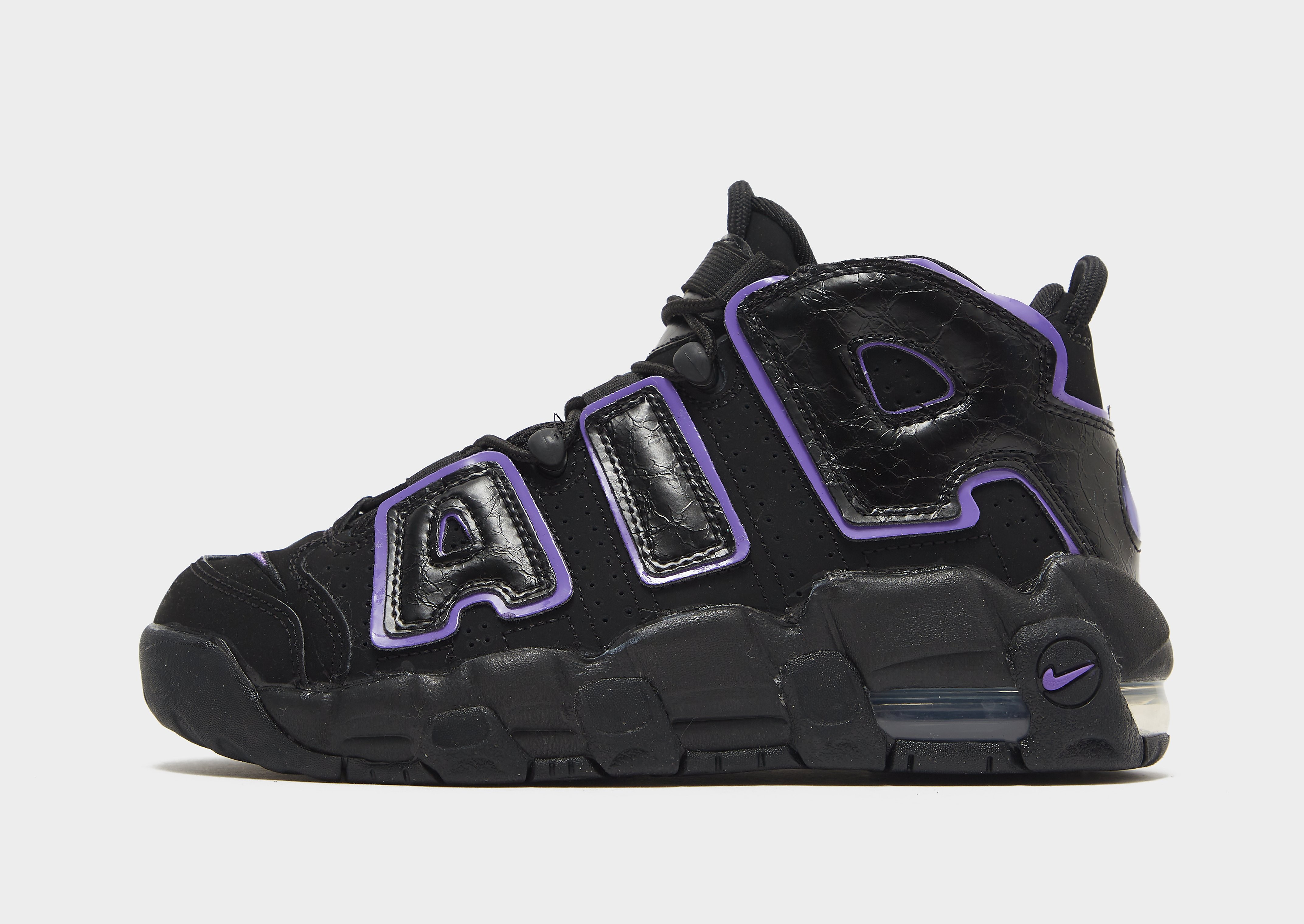 

Nike Air More Uptempo 96 Junior - Black/Purple - Kids, Black/Purple