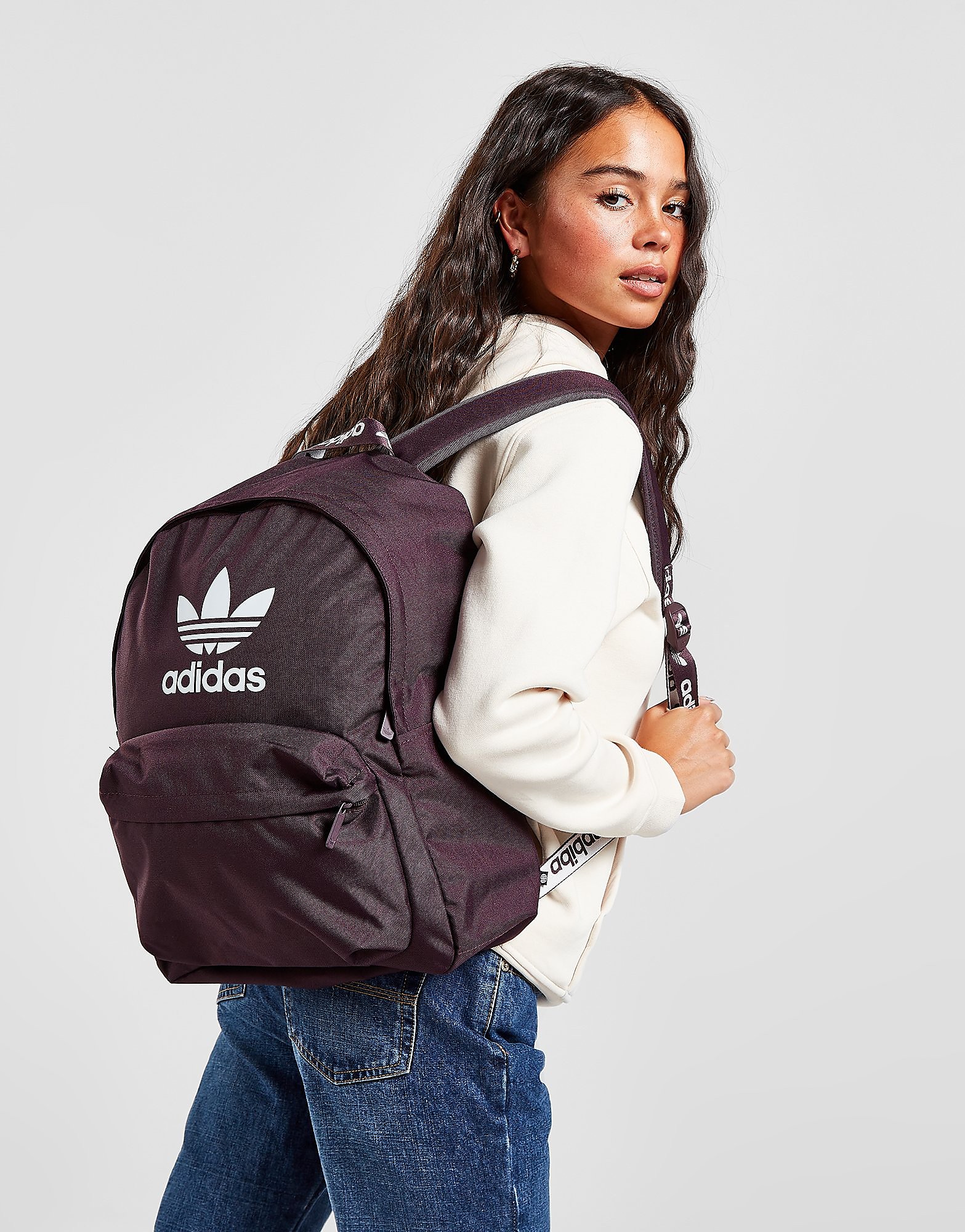 

adidas Originals Adicolor Backpack - Shadow Maroon - Womens, Shadow Maroon