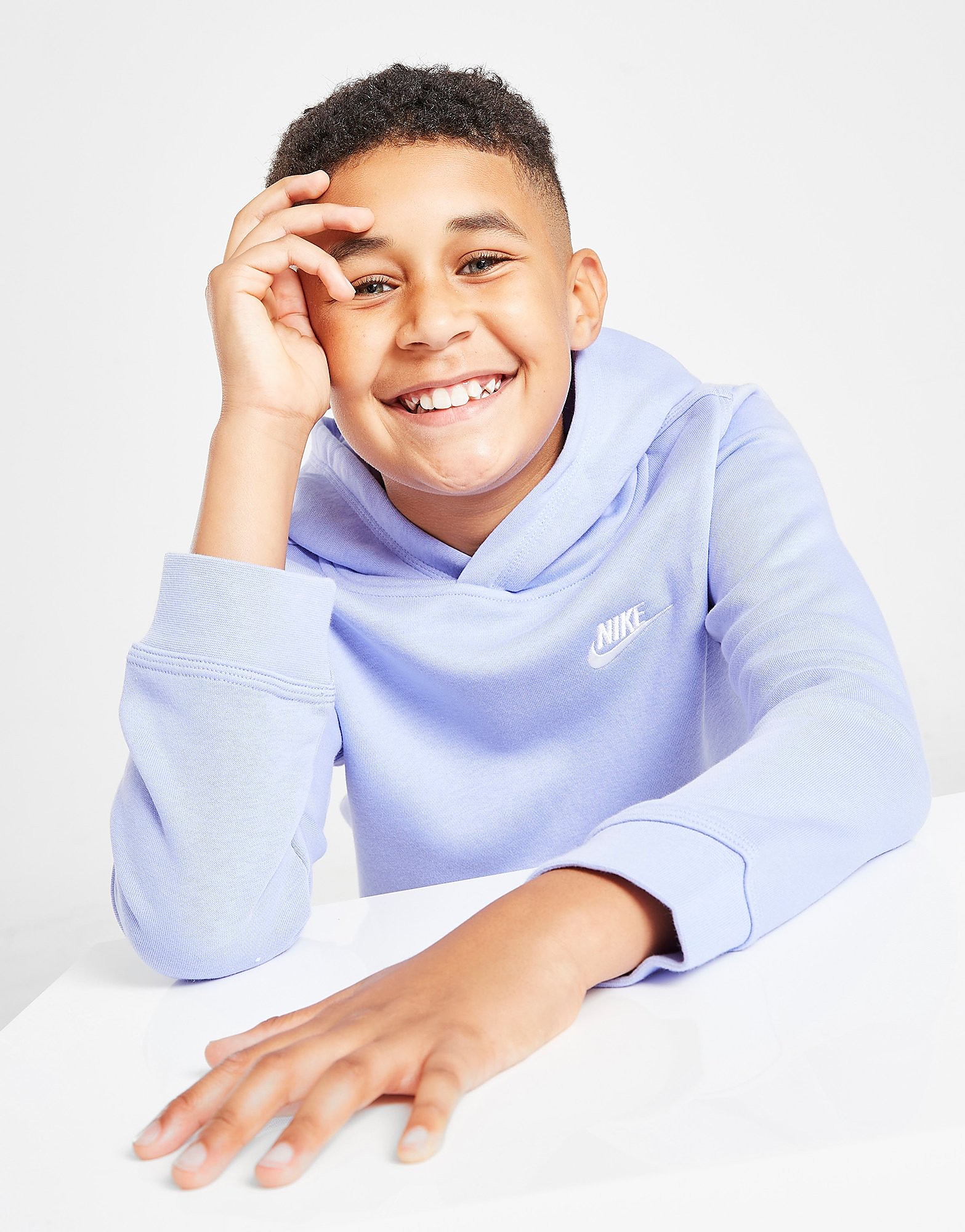 

Nike Sportswear Club Pullover Hoodie Junior - Purple - Kids, Purple