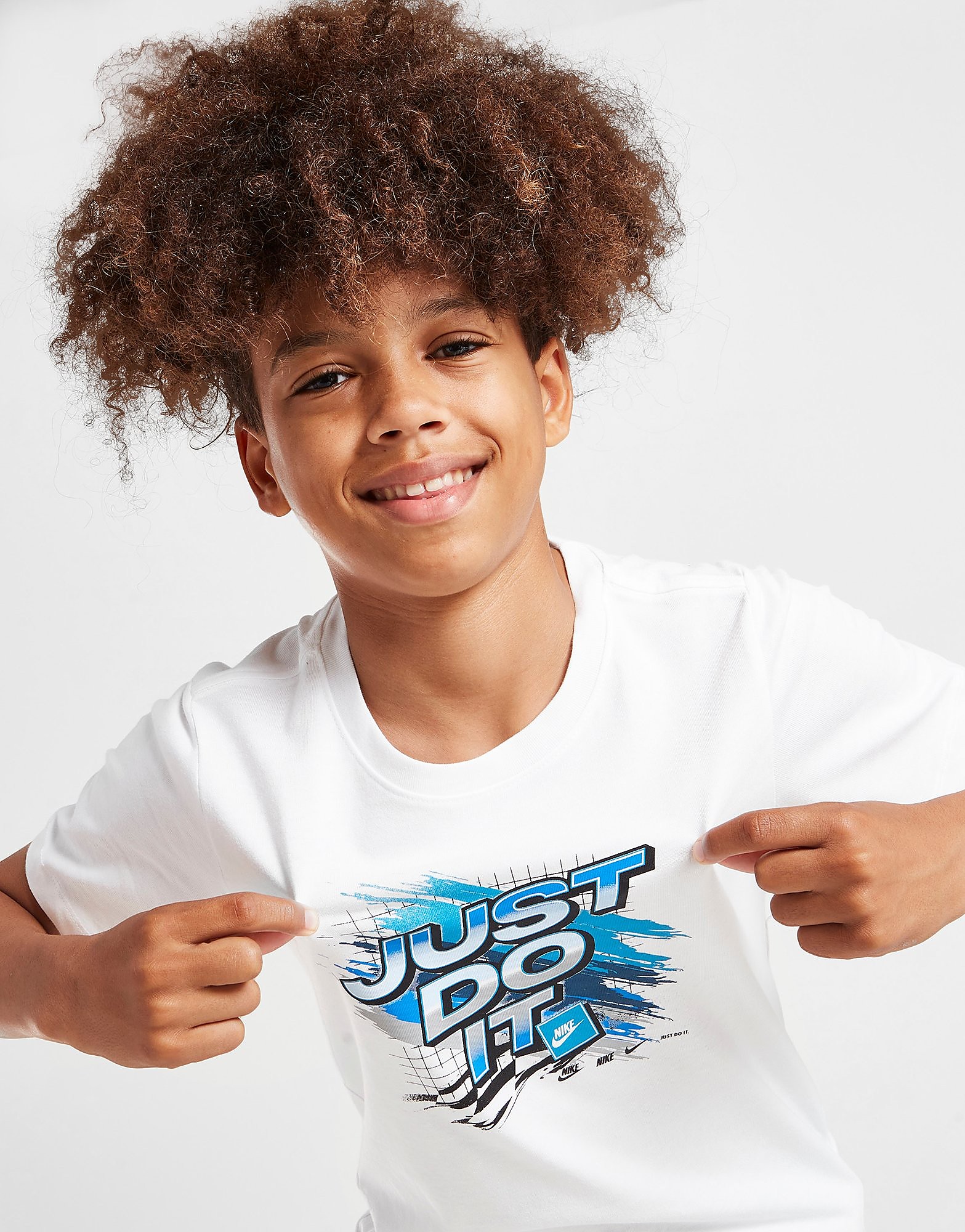 

Nike Graphic Just Do It T-Shirt Junior - White - Kids, White