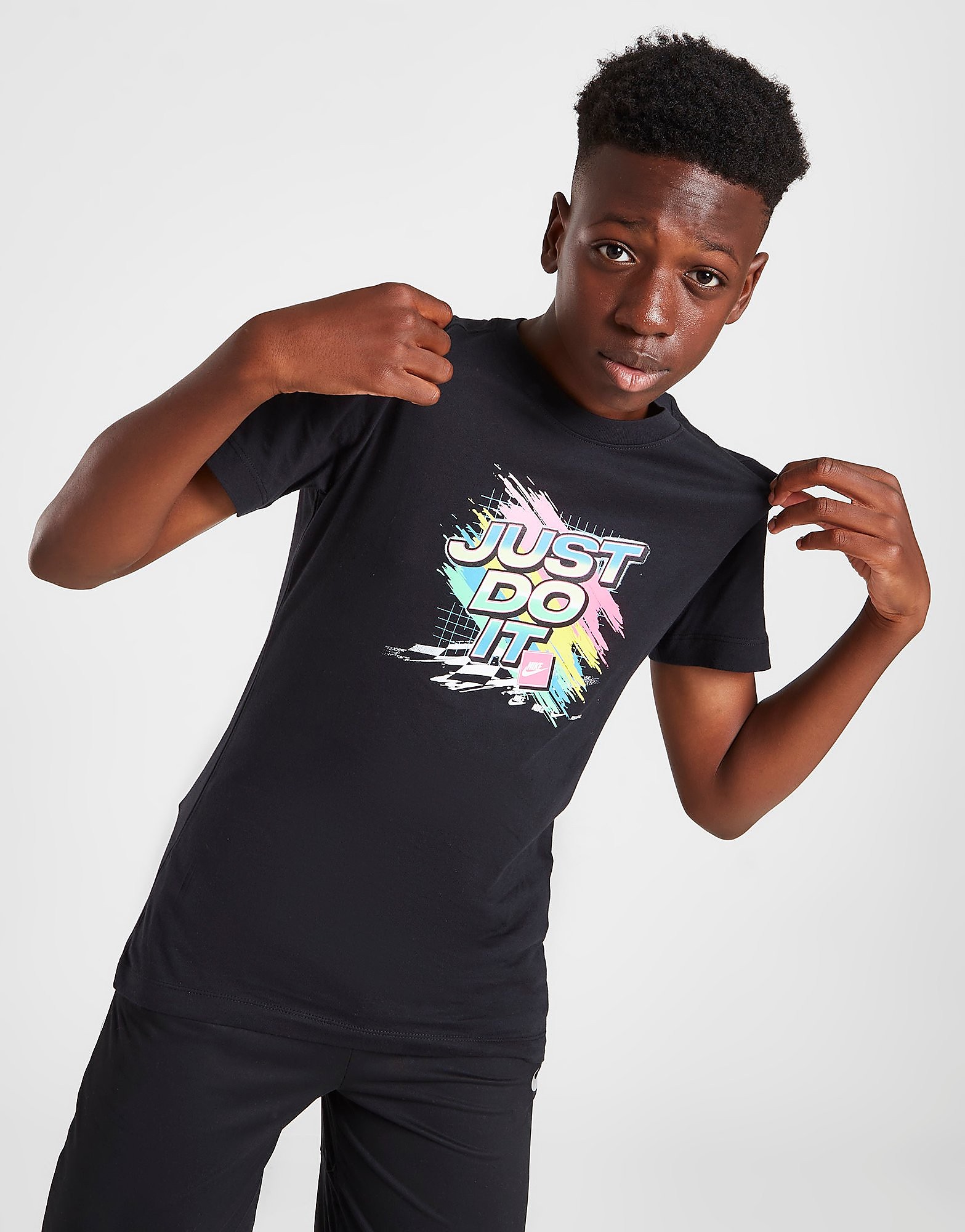 

Nike Graphic Just Do It T-Shirt Junior - Black - Kids, Black