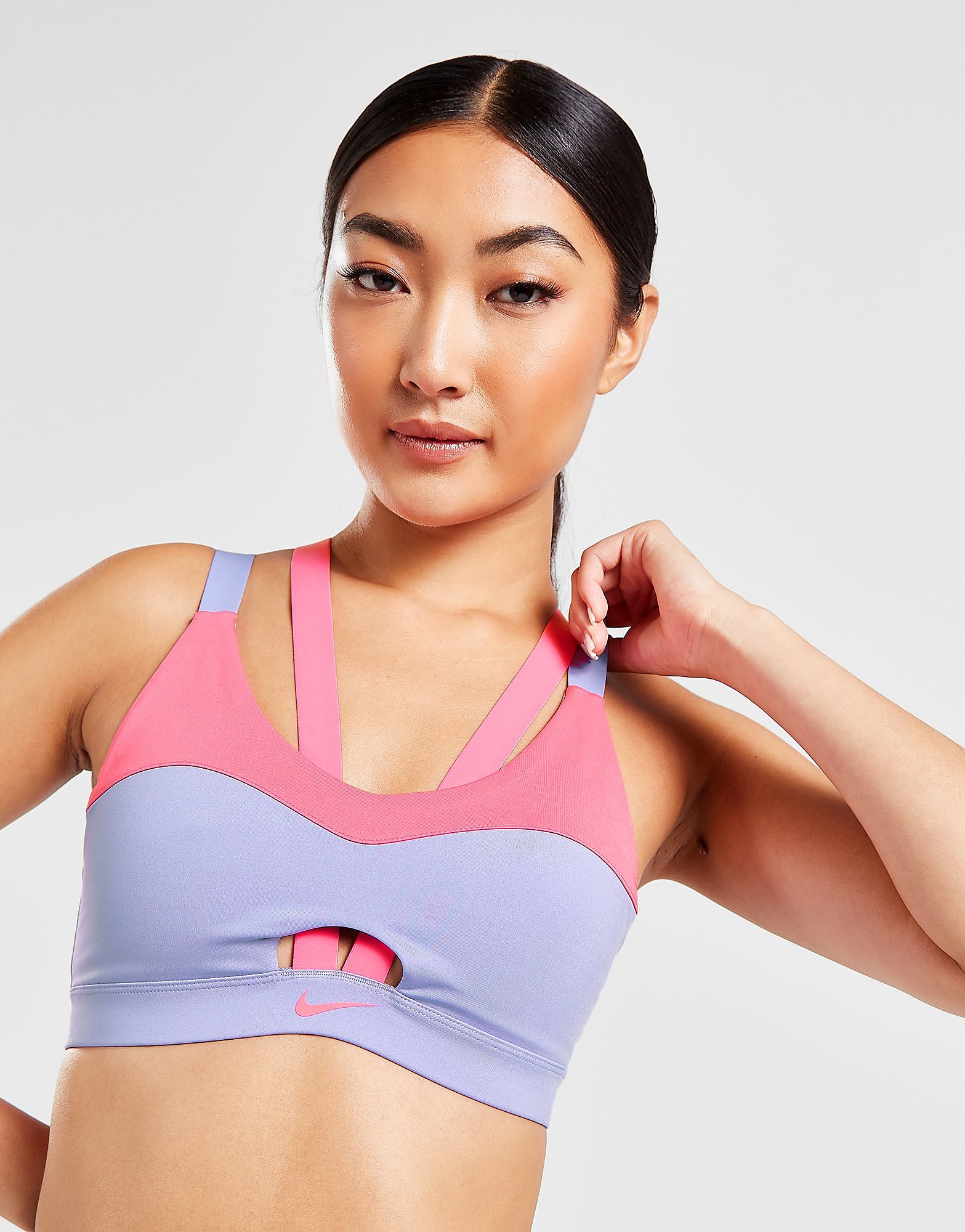 

Nike Training Sports Bra - Light Thistle/Pinksicle/Pinksicle - Womens, Light Thistle/Pinksicle/Pinksicle