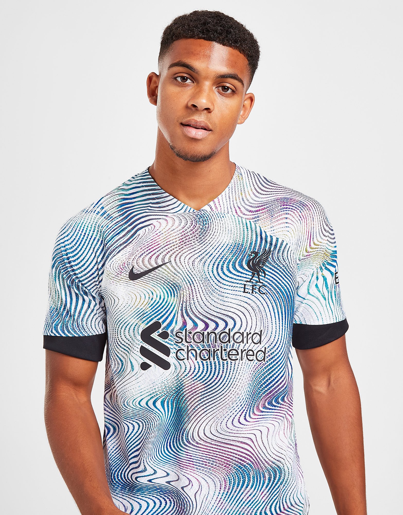 Nike Liverpool FC 2022/23 Match Away Shirt - White - Mens, White
