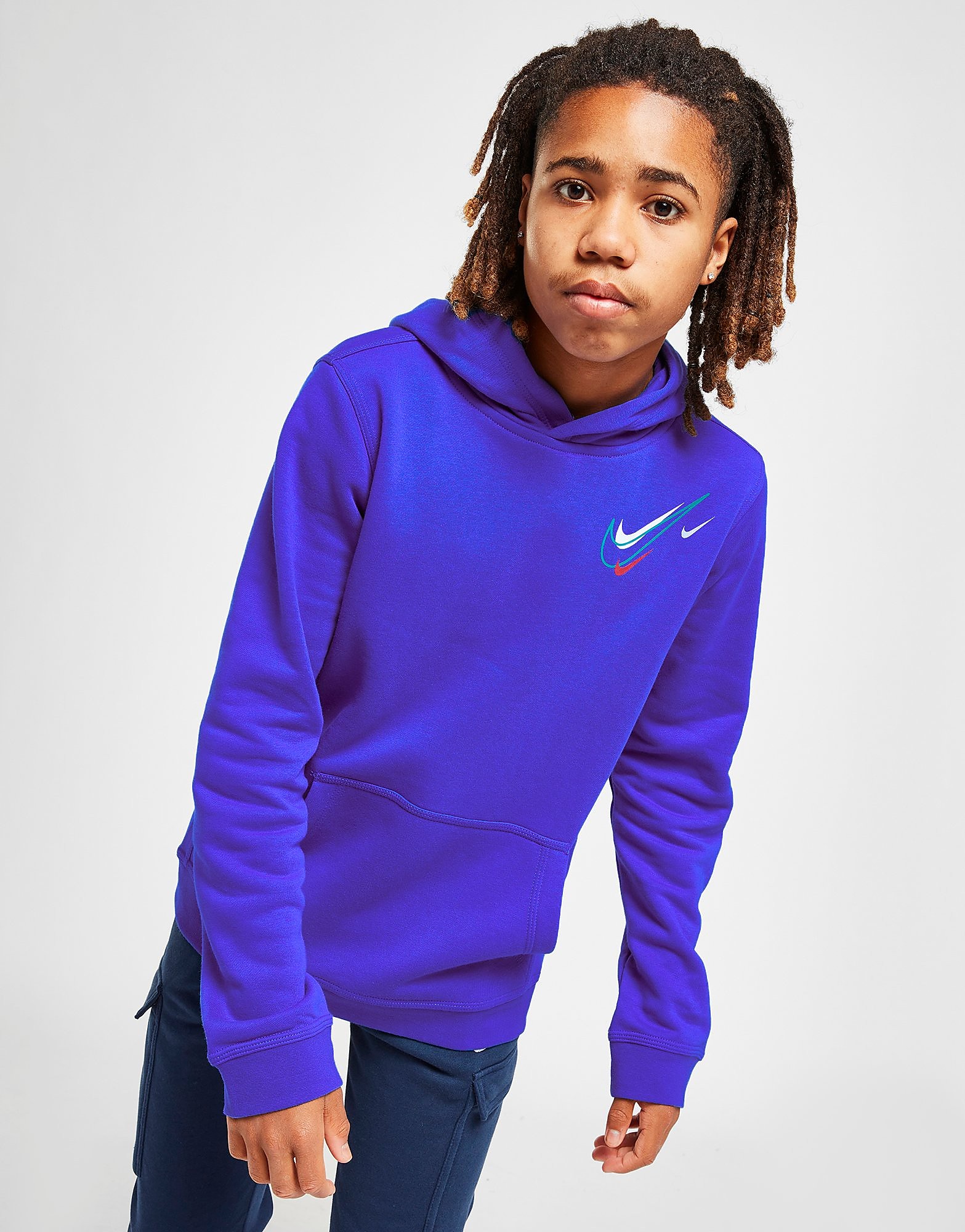 

Nike Overhead Swoosh Hoodie Junior - Royal Blue - Kids, Royal Blue