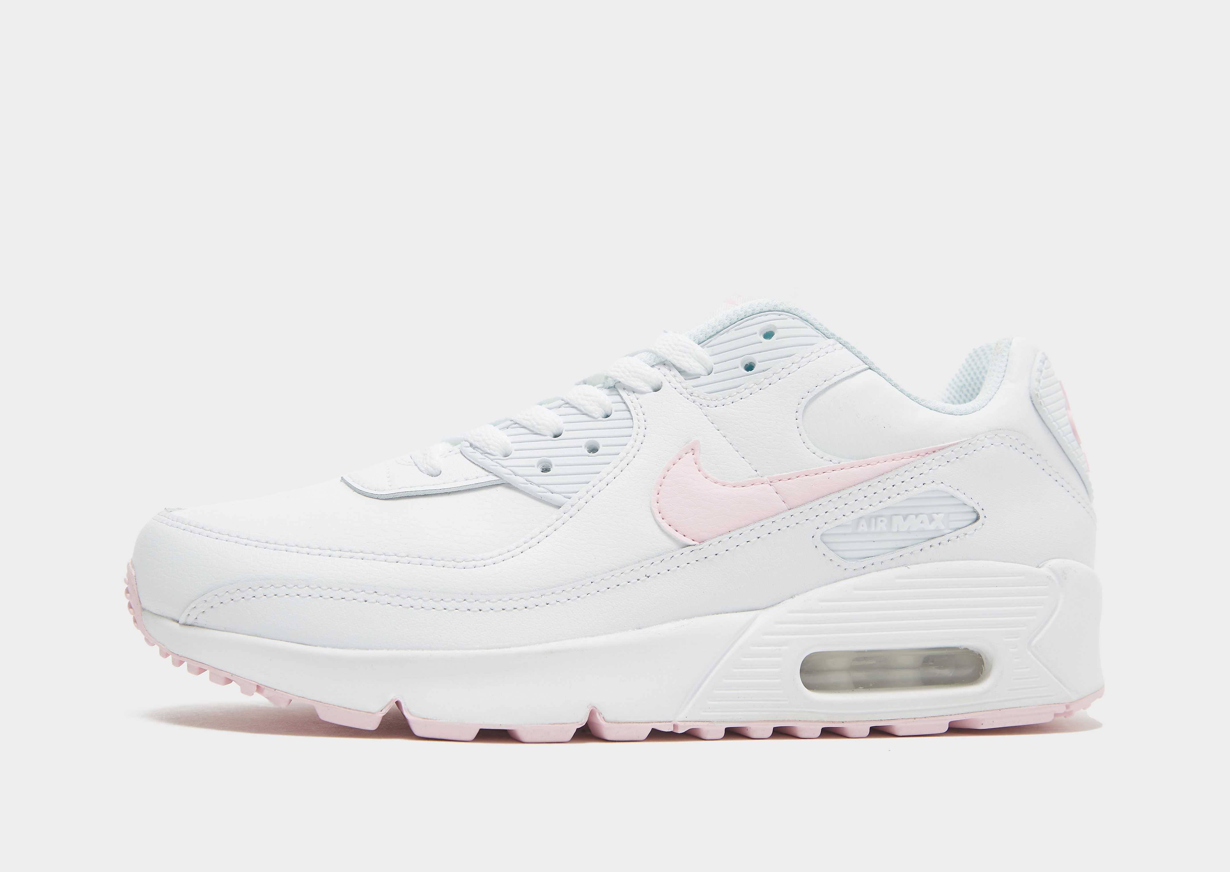 

Nike Air Max 90 Leather Junior - White/FOAM - Kids, White/FOAM