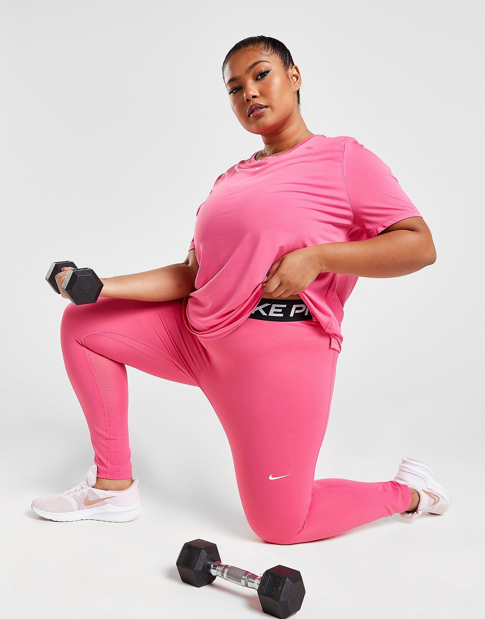 

Nike Plus Size Pro 365 Tights - Pink - Womens, Pink