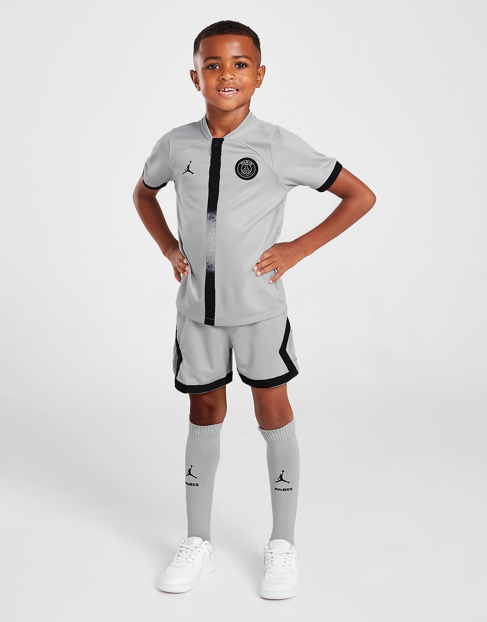 

Jordan Paris Saint Germain 2022/23 Away Kit Children - Grey - Kids, Grey