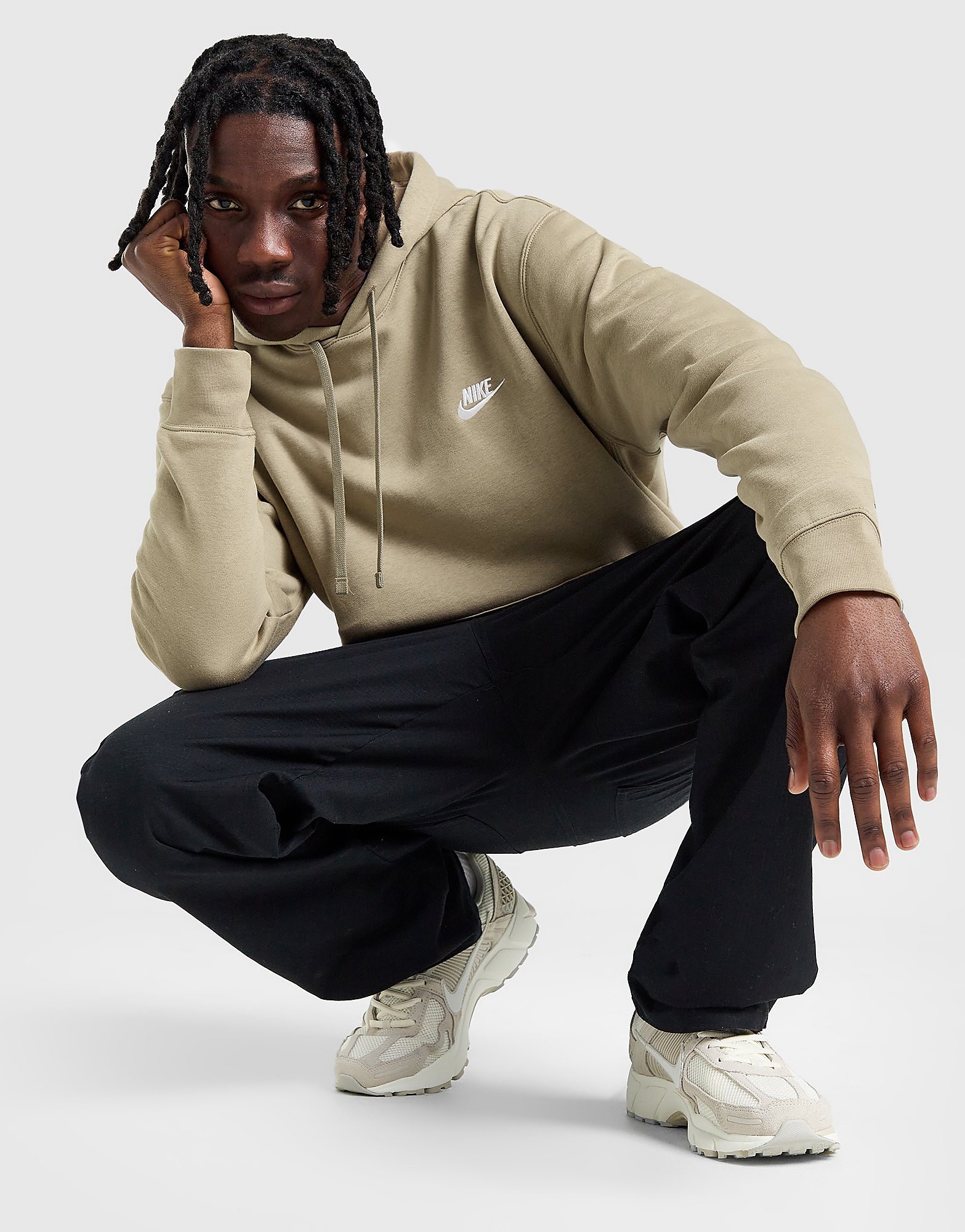 

Nike Foundation Overhead Hoodie - Brown - Mens, Brown