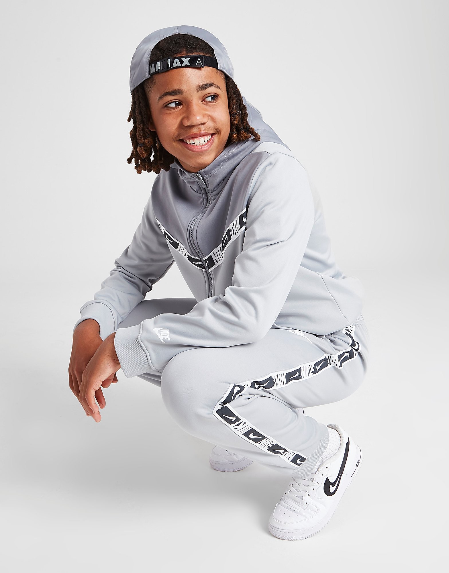 

Nike Repeat Tape Joggers Junior - Grey - Kids, Grey