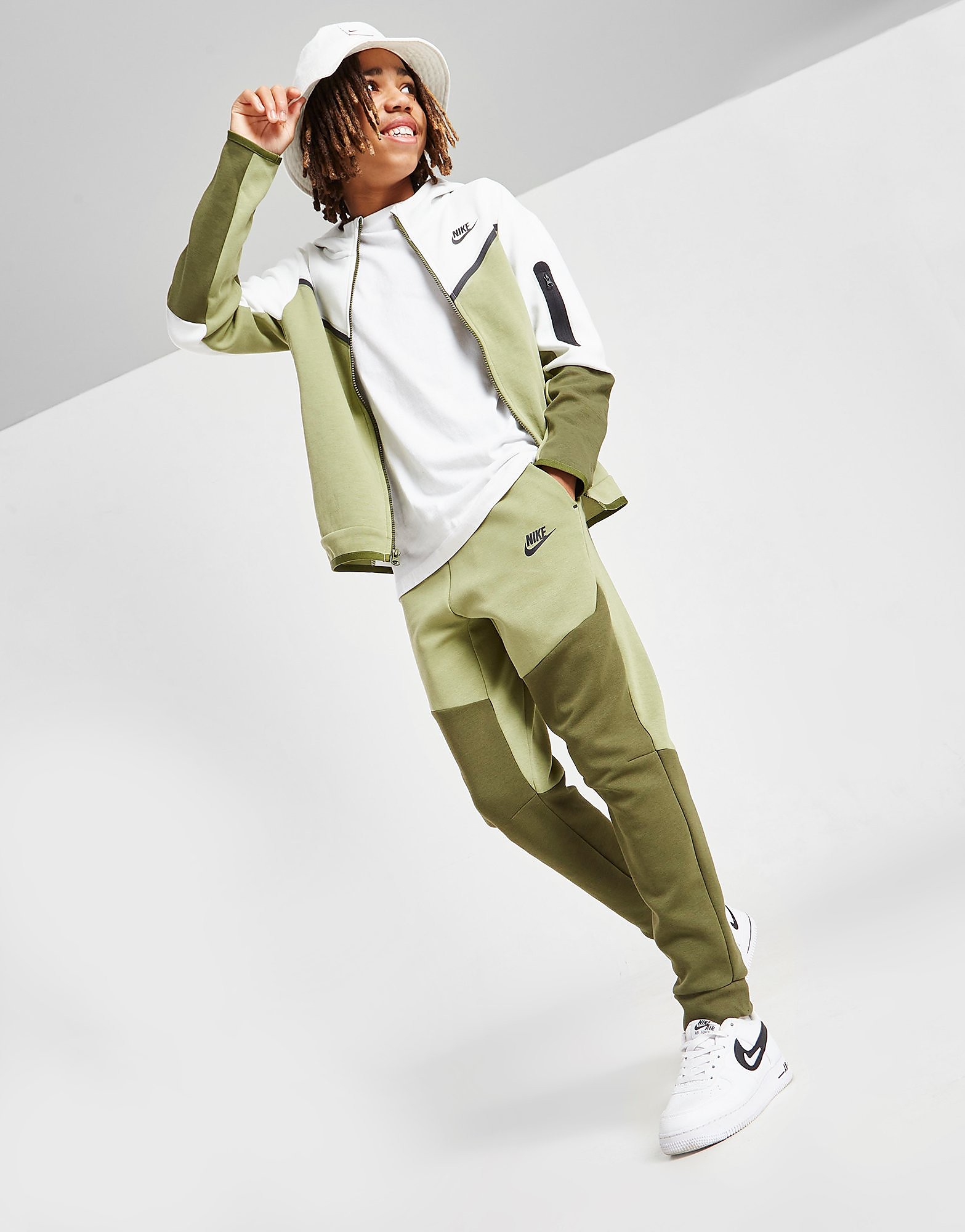 

Nike Tech Fleece Track Pants Junior - Green - Kids, Green