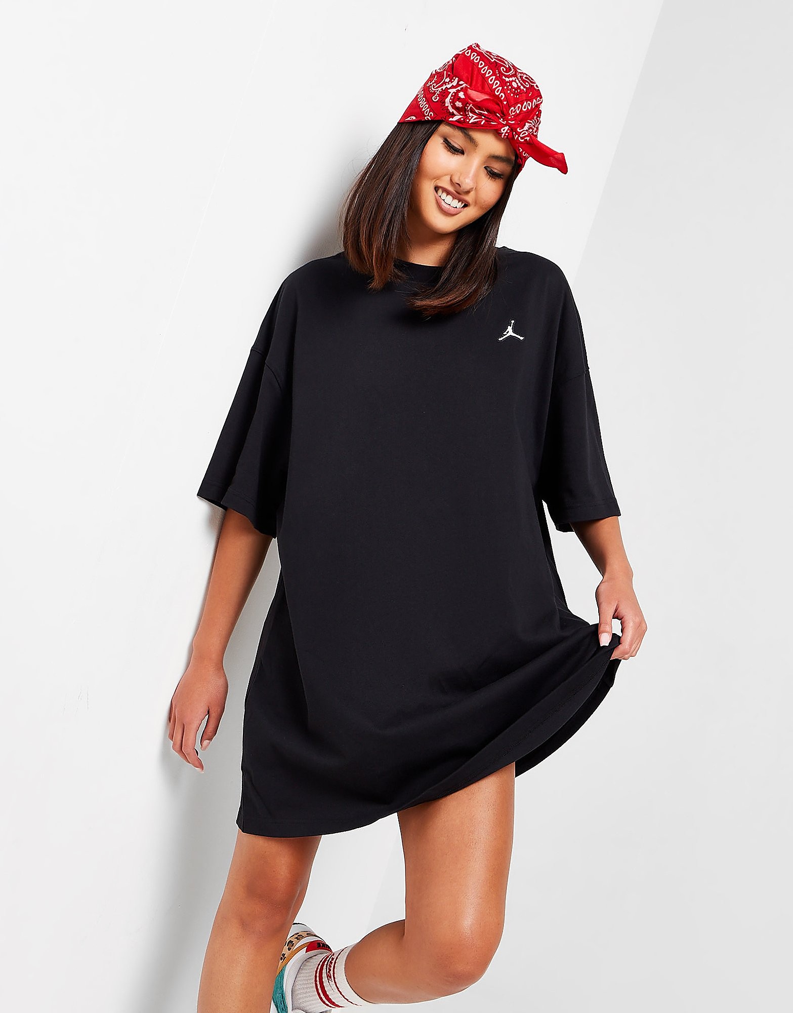 

Jordan Essential T-Shirt Dress - BLACK - Womens, BLACK
