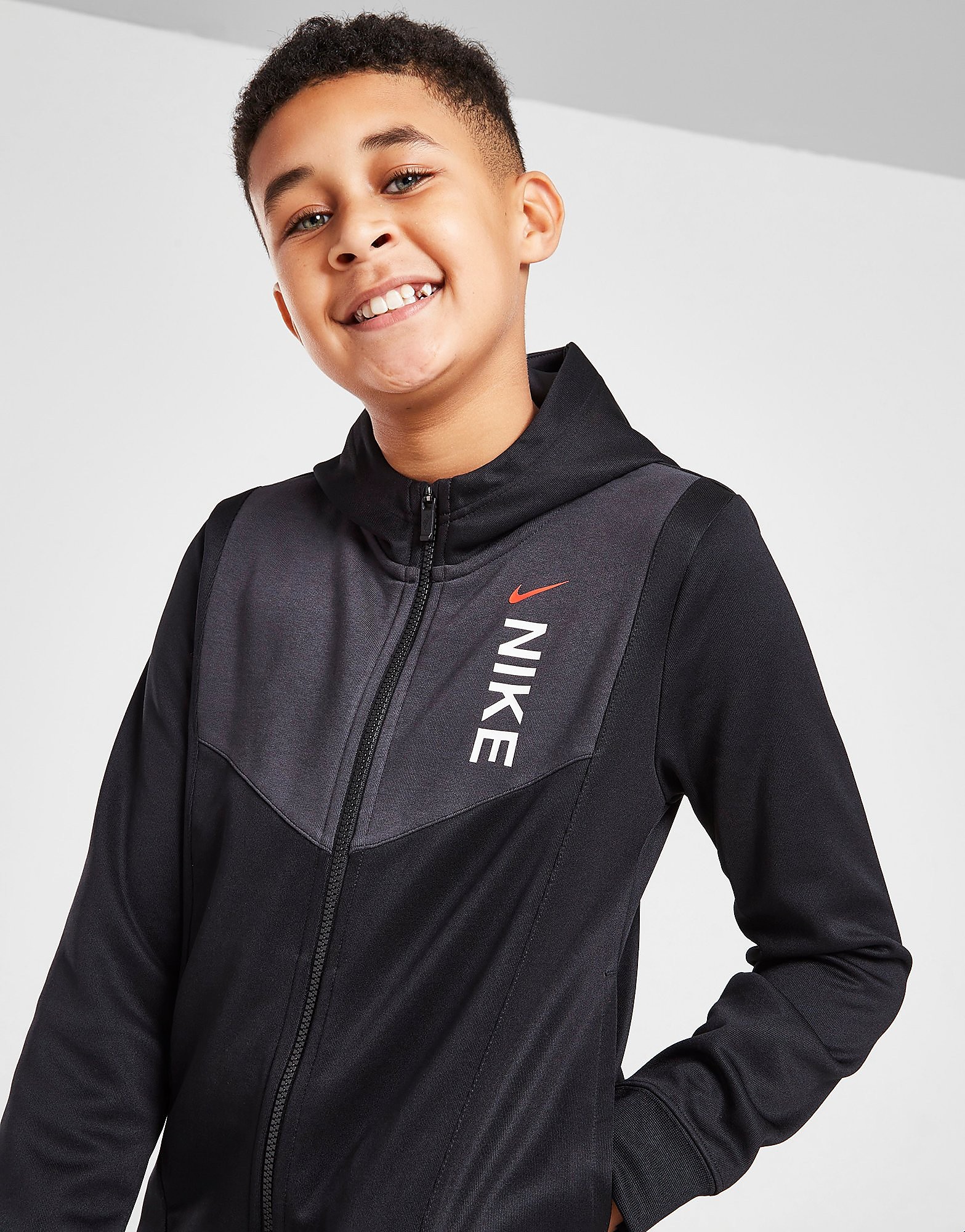 

Nike Full Zip Hybrid Hoodie Junior - Only at JD - Black/Off-Noir/Black - Kids, Black/Off-Noir/Black