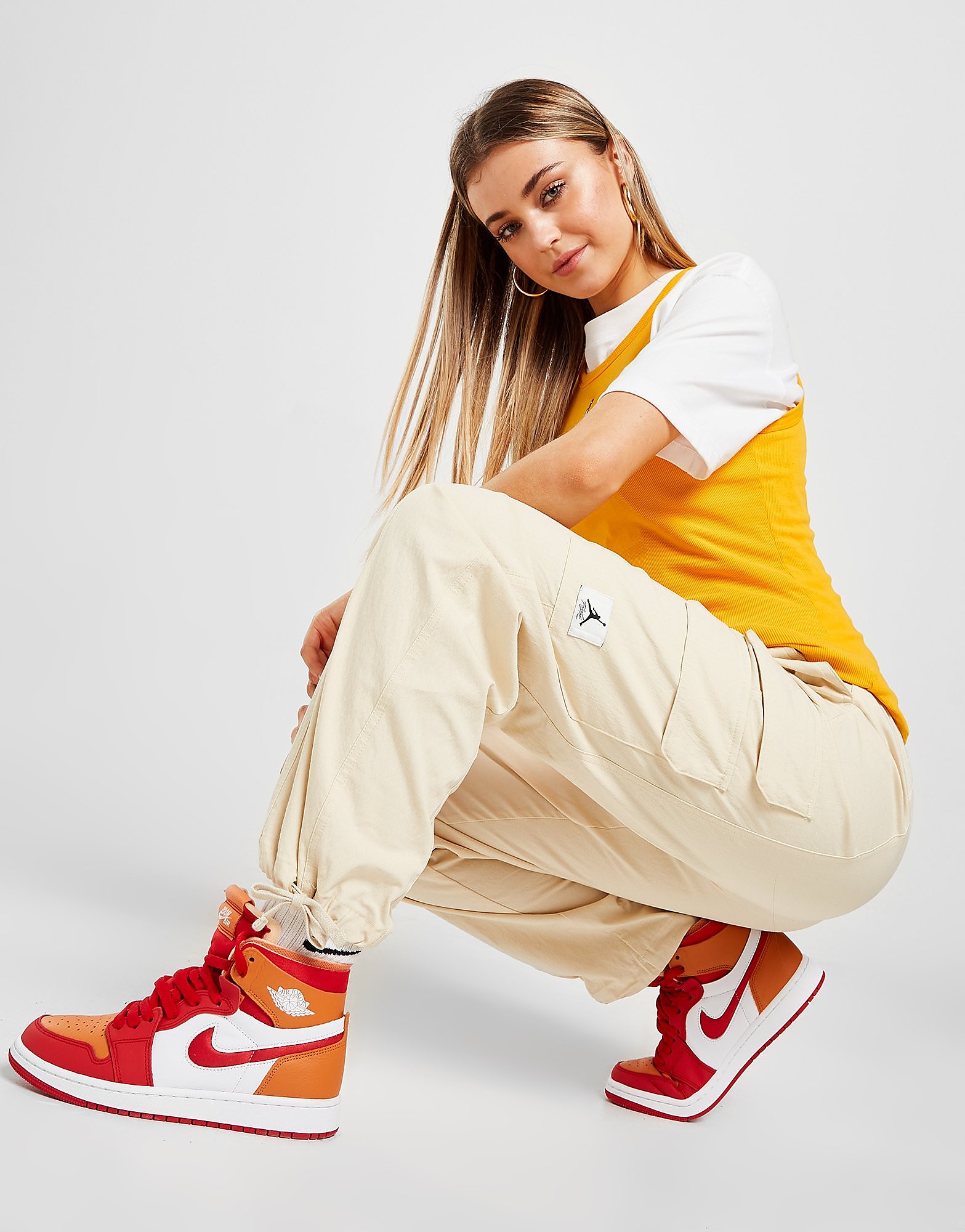 

Jordan Flight Chicago Cargo Pants - Brown - Womens, Brown