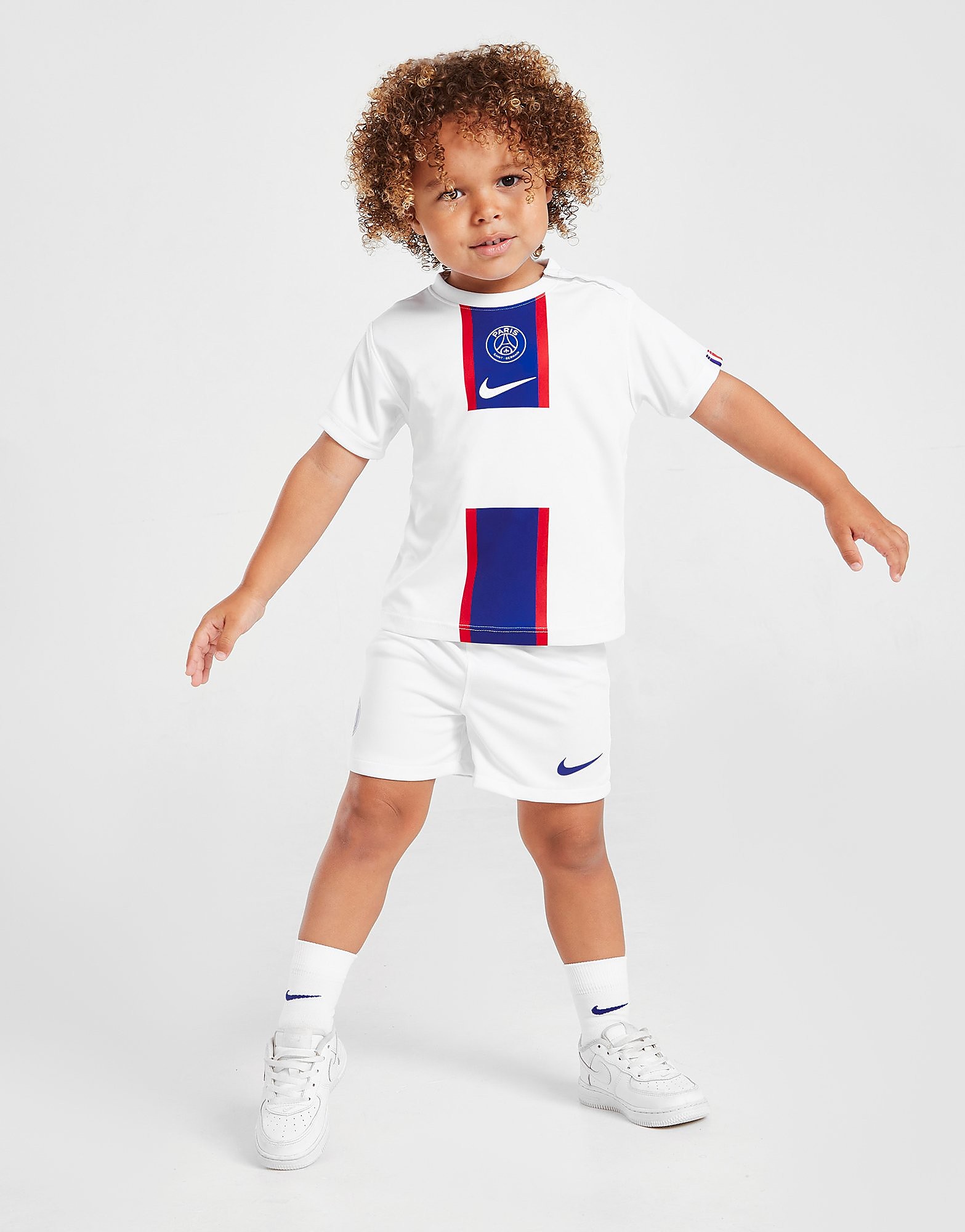 

Nike Paris Saint Germain 2022/23 Third Kit Infant - White/Old Royal/Old Royal - Kids, White/Old Royal/Old Royal