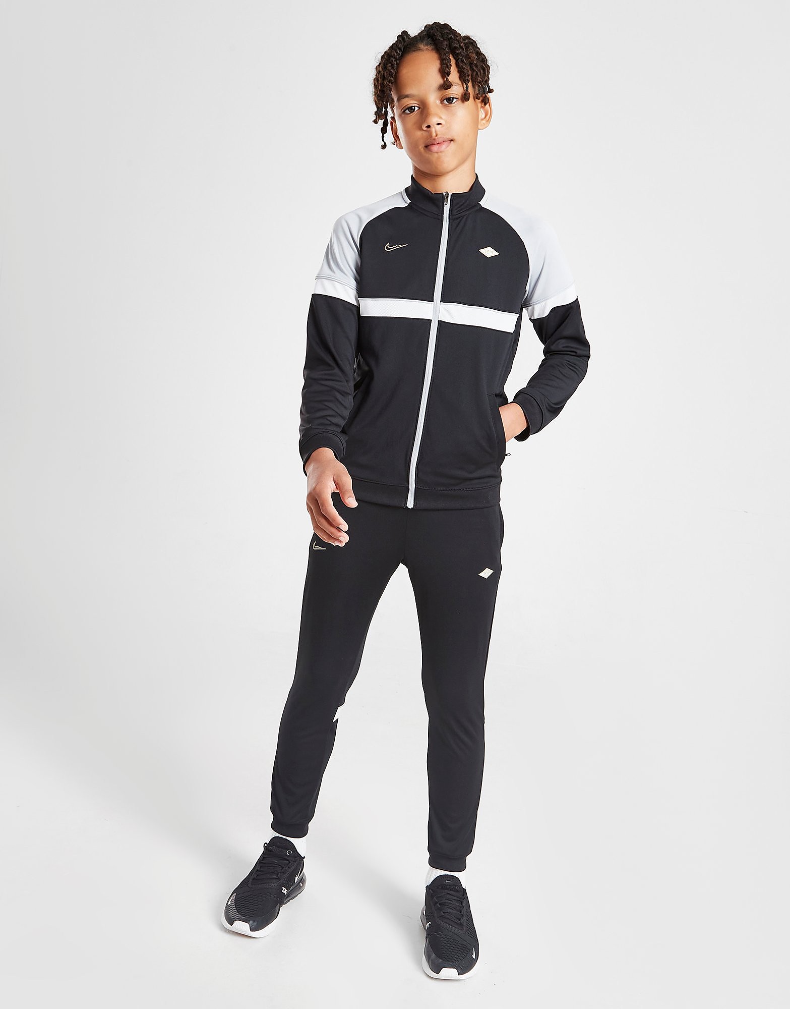 

Nike Kylian Mbappe Dri-FIT Tracksuit Junior - Black - Kids, Black