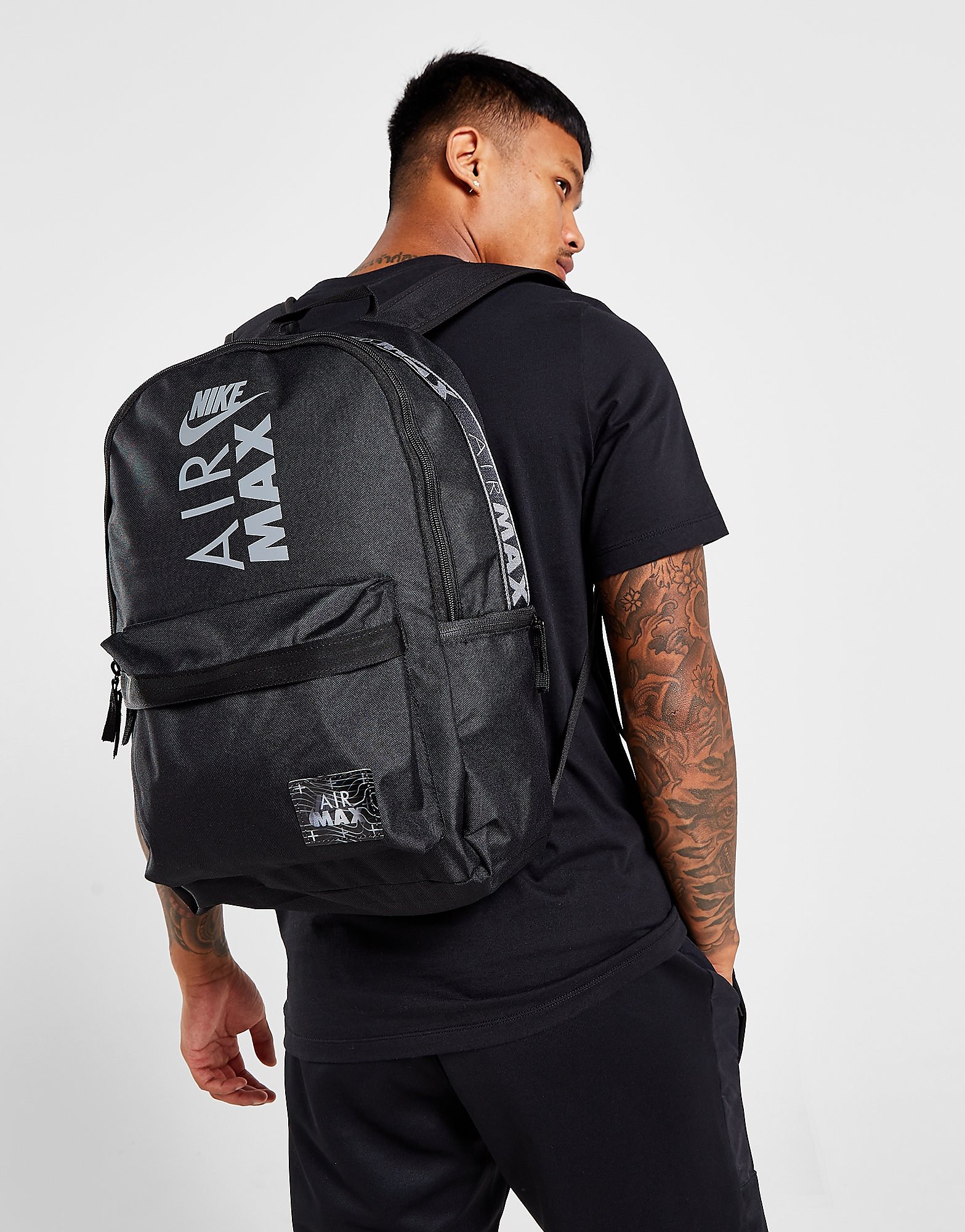 

Nike Air Max Heritage Backpack - Black - Womens, Black