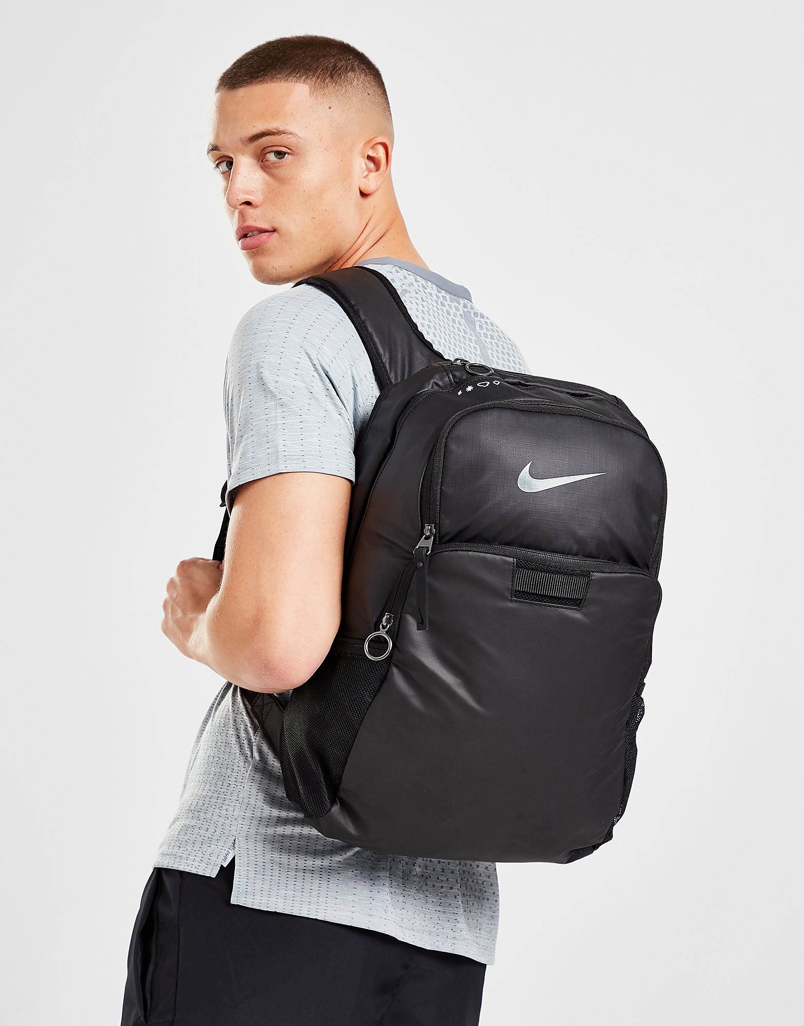 

Nike Brasilia Winter Backpack - Black/Black/Smoke Grey - Womens, Black/Black/Smoke Grey