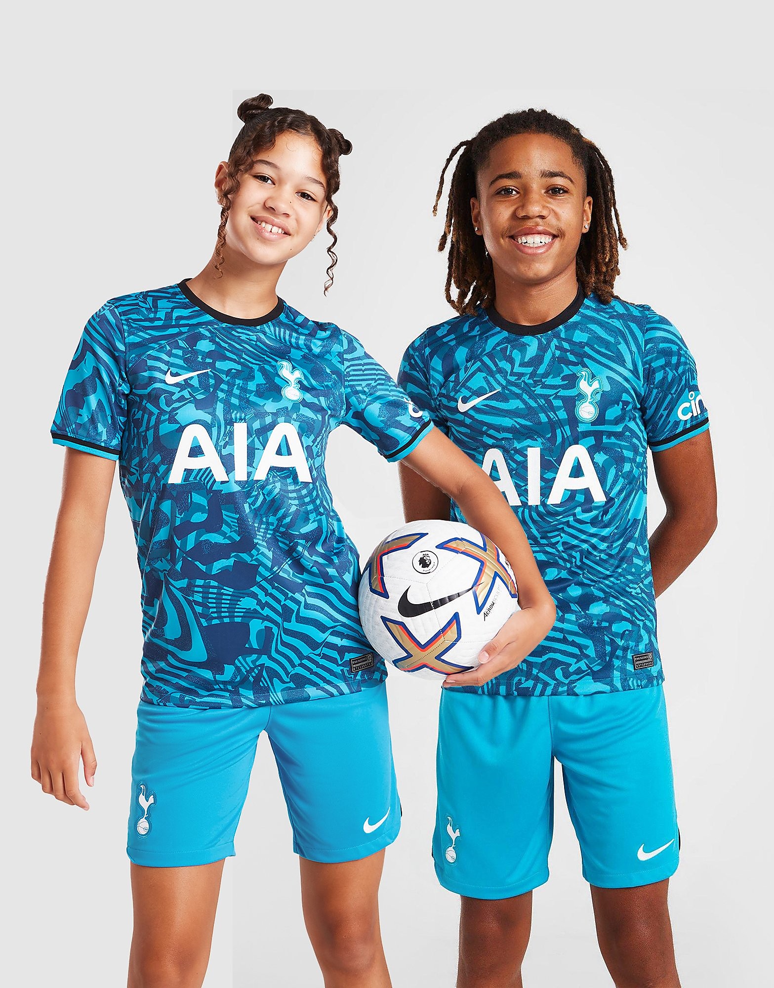 

Nike Tottenham Hotspur FC 2022/23 Third Shirt Junior - Blue - Kids, Blue