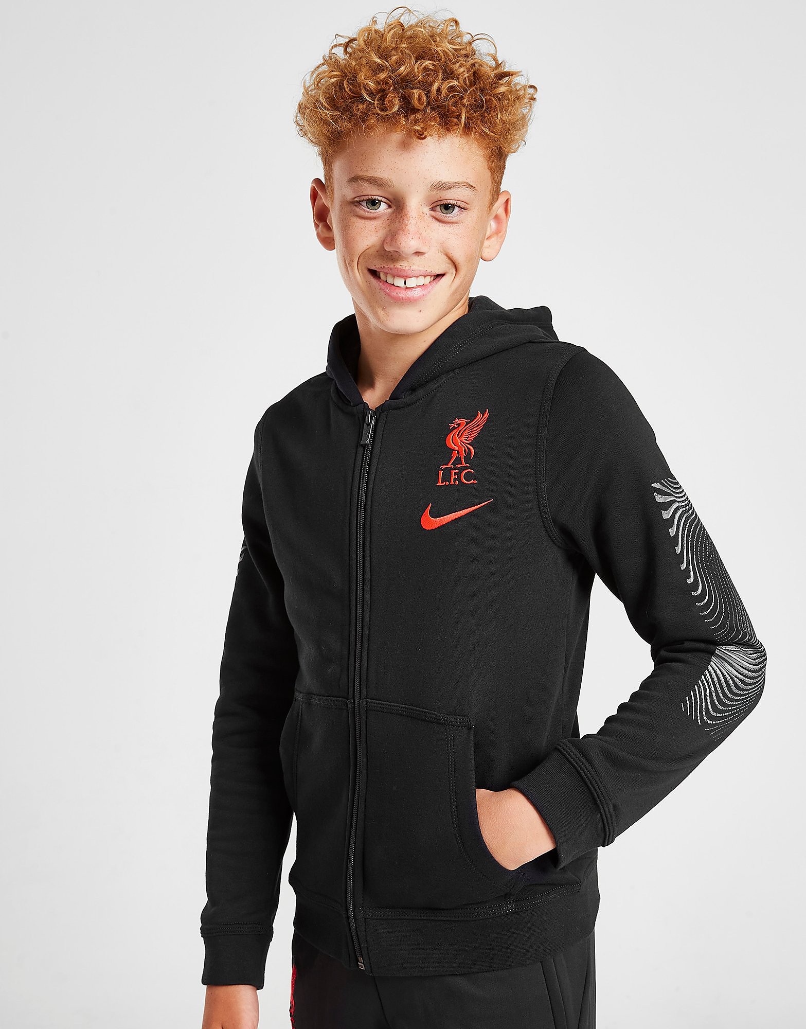 

Nike Liverpool FC Sportswear Hoodie Junior - Black - Kids, Black