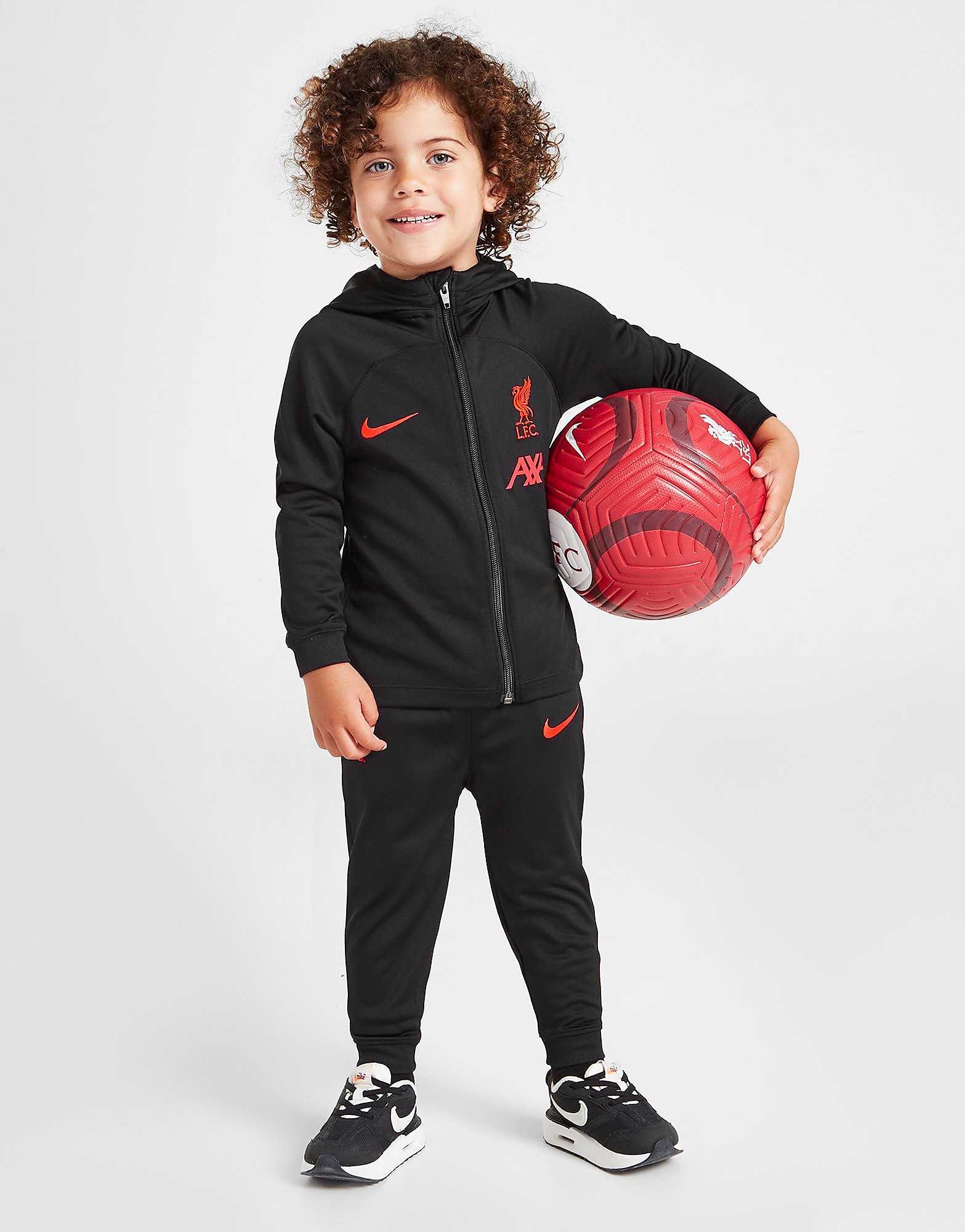 

Nike Liverpool FC Strike Tracksuit Infant - Black - Kids, Black