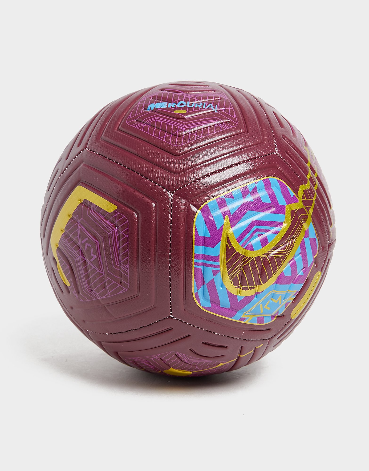 

Nike Kylian Mbappe Strike Football - Dark Beetroot/Vivid Purple/Metallic Vivid Gold - Womens, Dark Beetroot/Vivid Purple/Metallic Vivid Gold