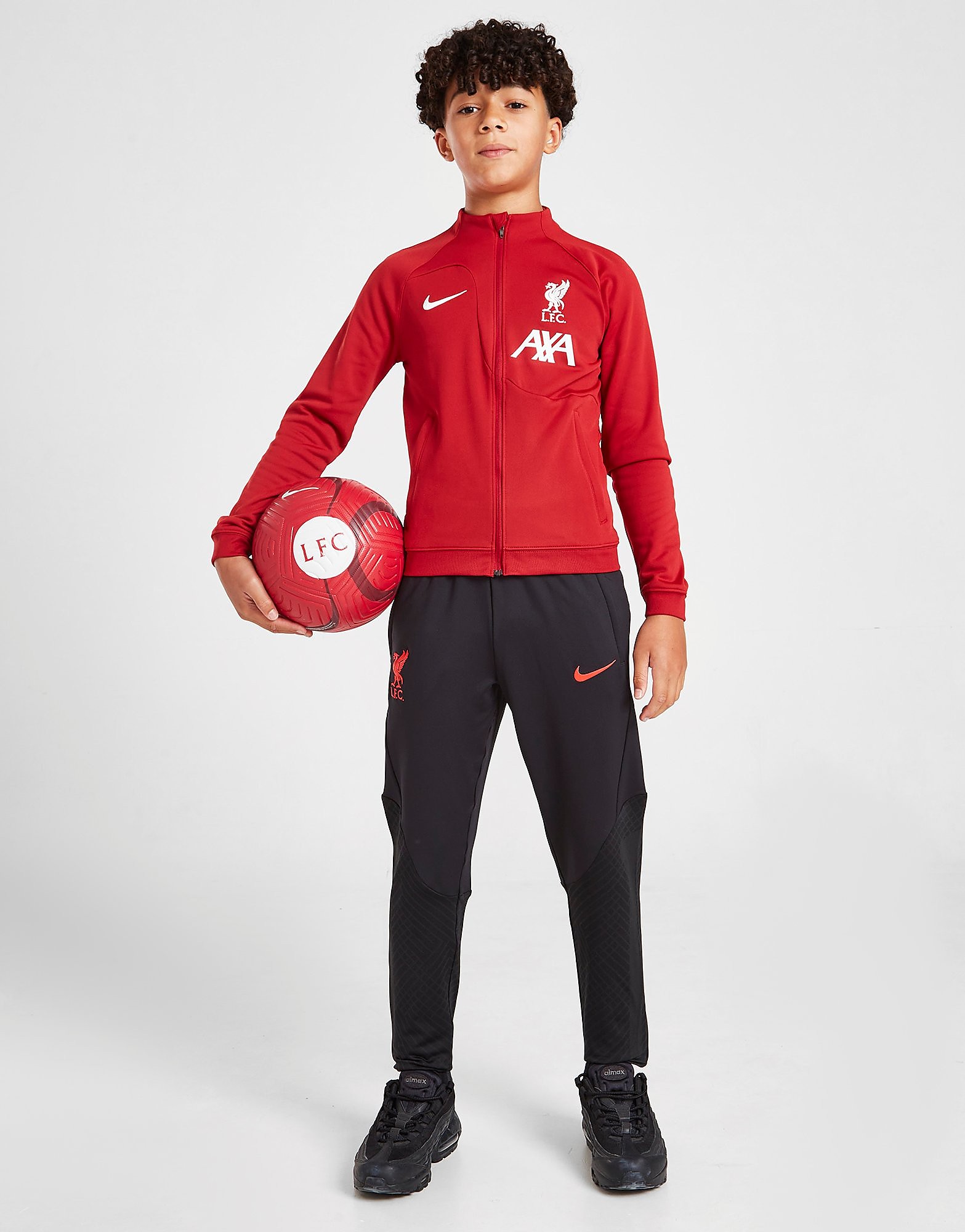 

Nike Liverpool FC Anthem Jacket Junior - Tough Red/White - Kids, Tough Red/White