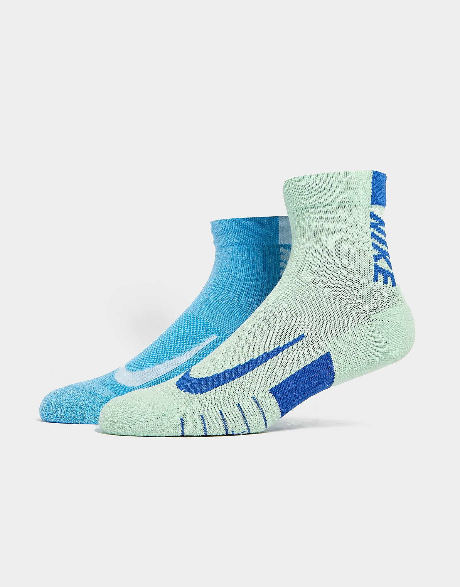 

Nike 2-Pack Running Ankle Socks - Blue - Womens, Blue