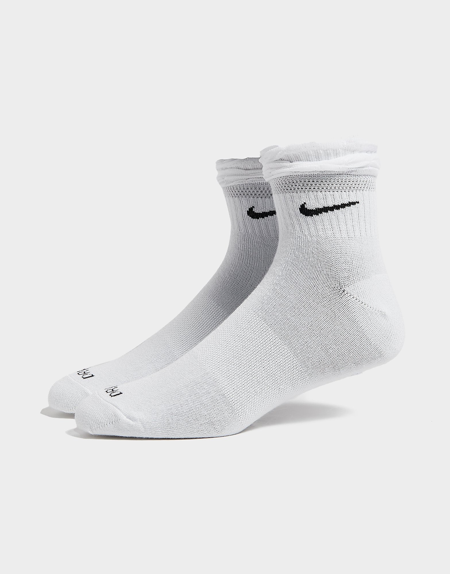 

Nike 1 Pack Ruff Shuff Socks - White - Womens, White