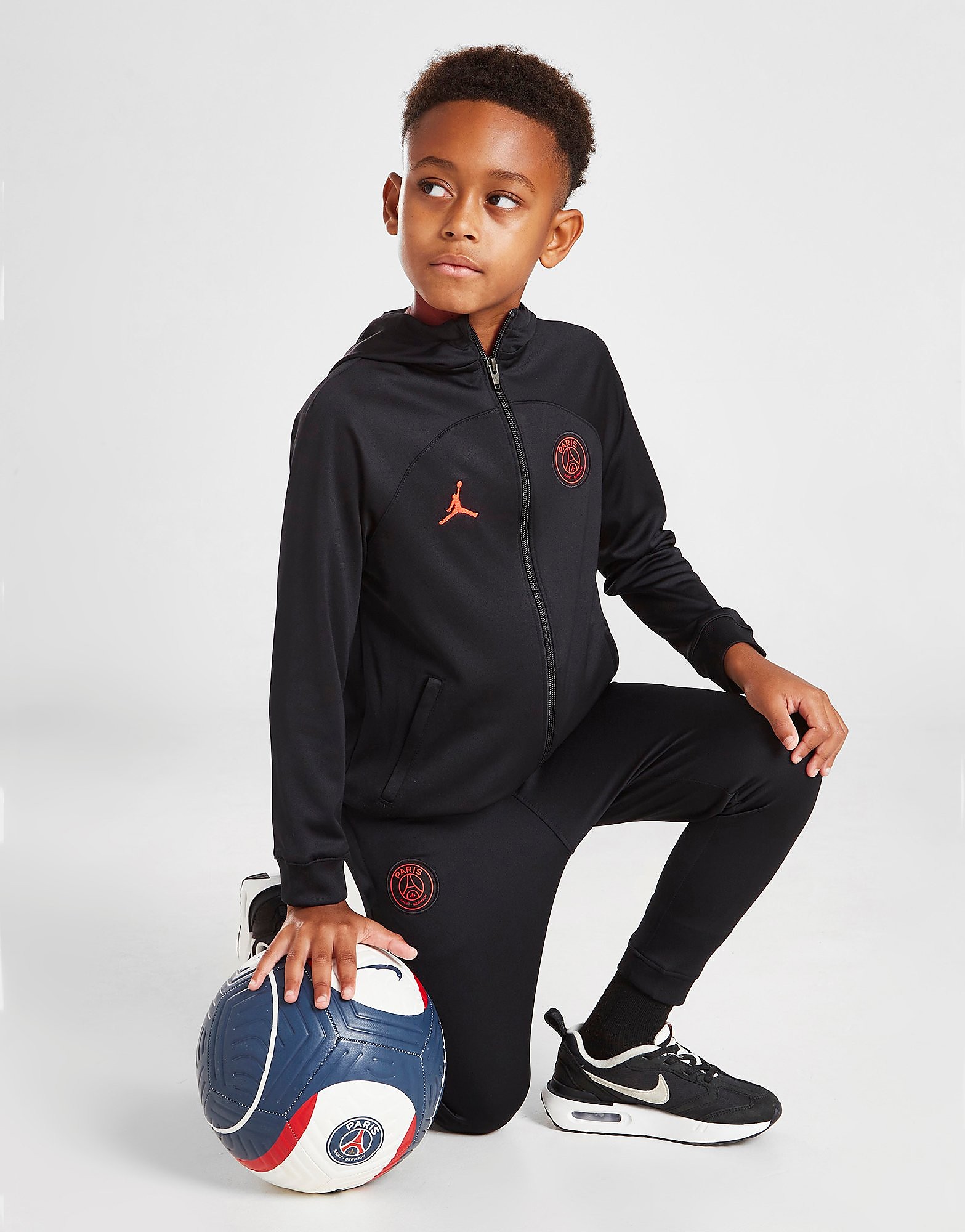 

Jordan Paris Saint Germain Strike Tracksuit Children - Black - Kids, Black