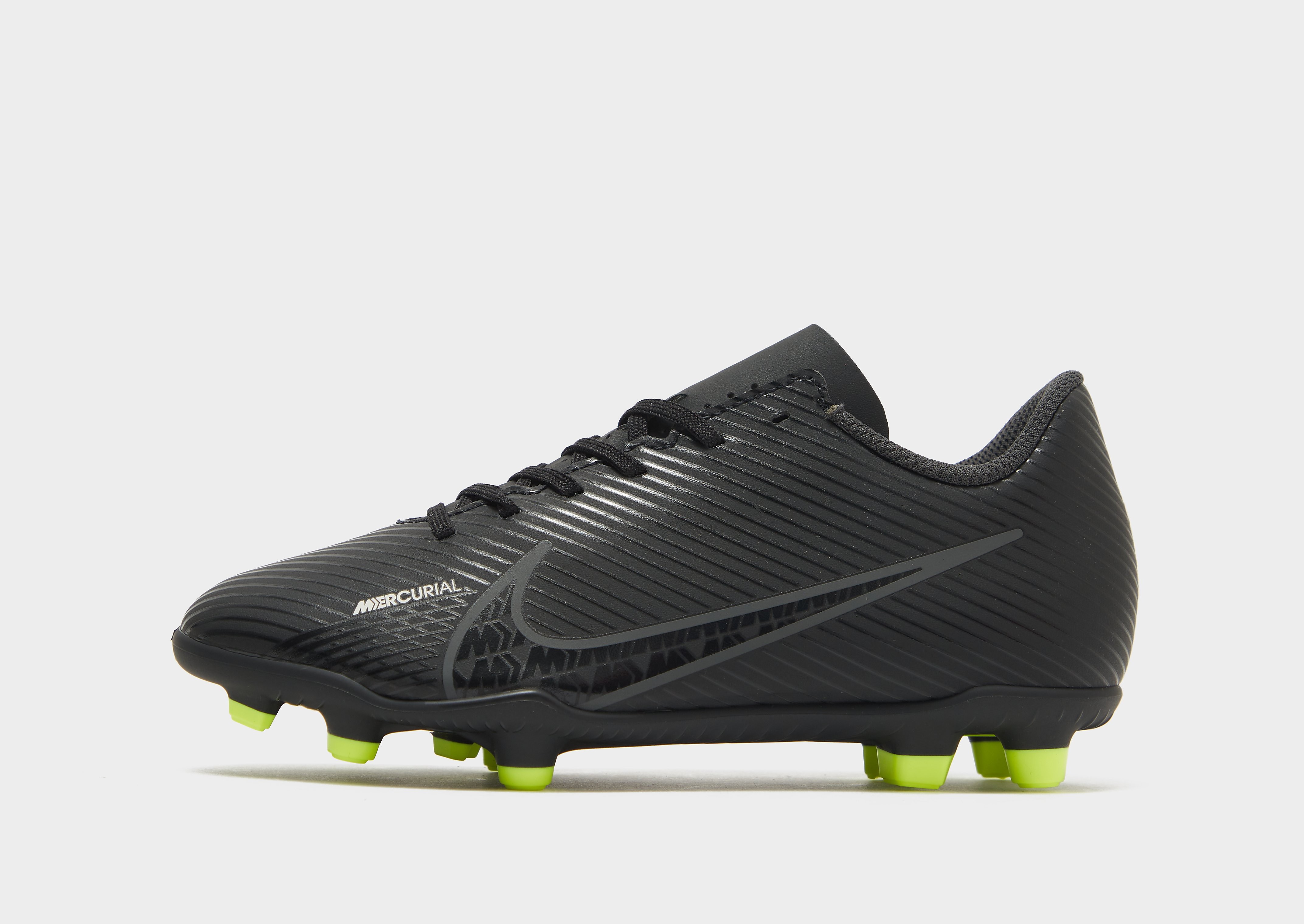 Nike Mercurial Vapor 15 Club FG/MG Children - Black - Kids, Black