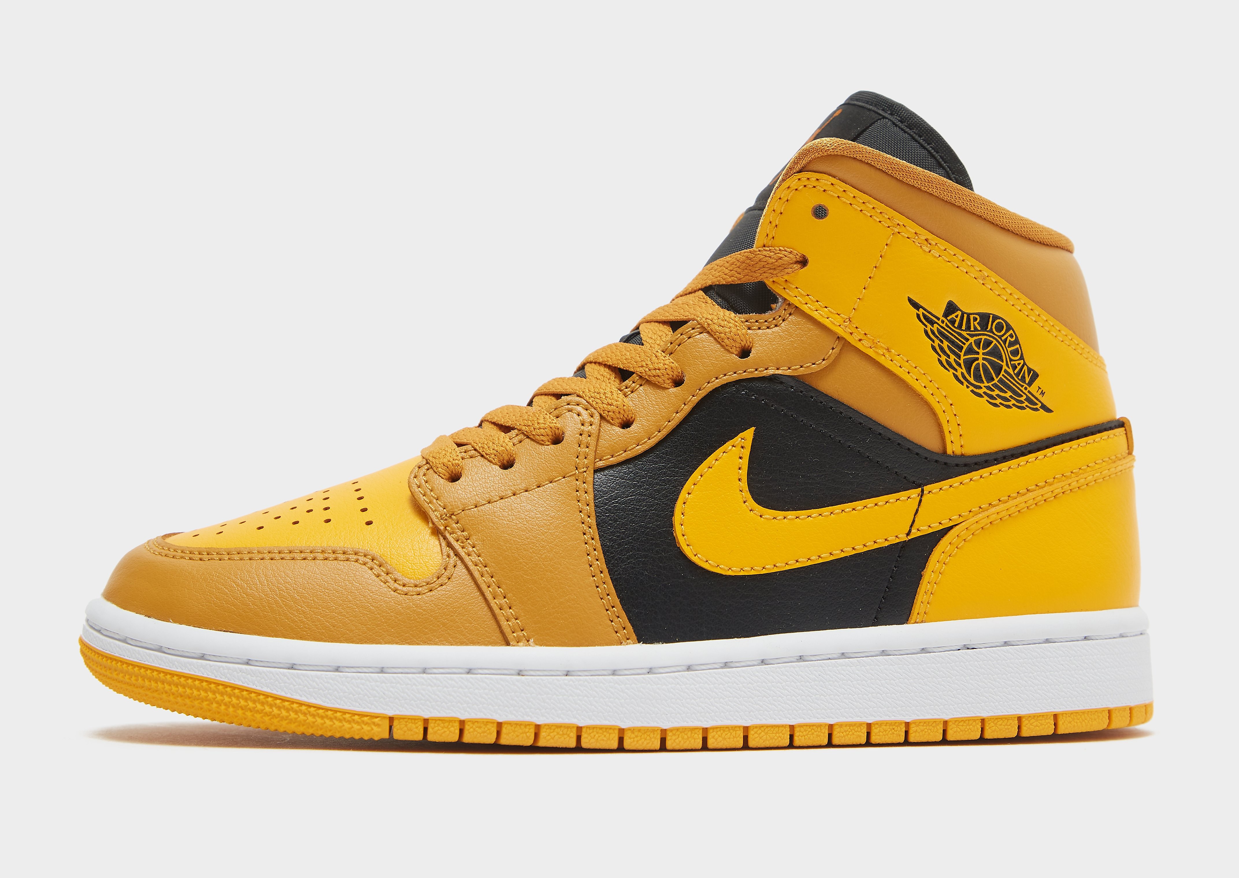 

Jordan Air 1 Mid Women's - Yellow/Black, Yellow/Black