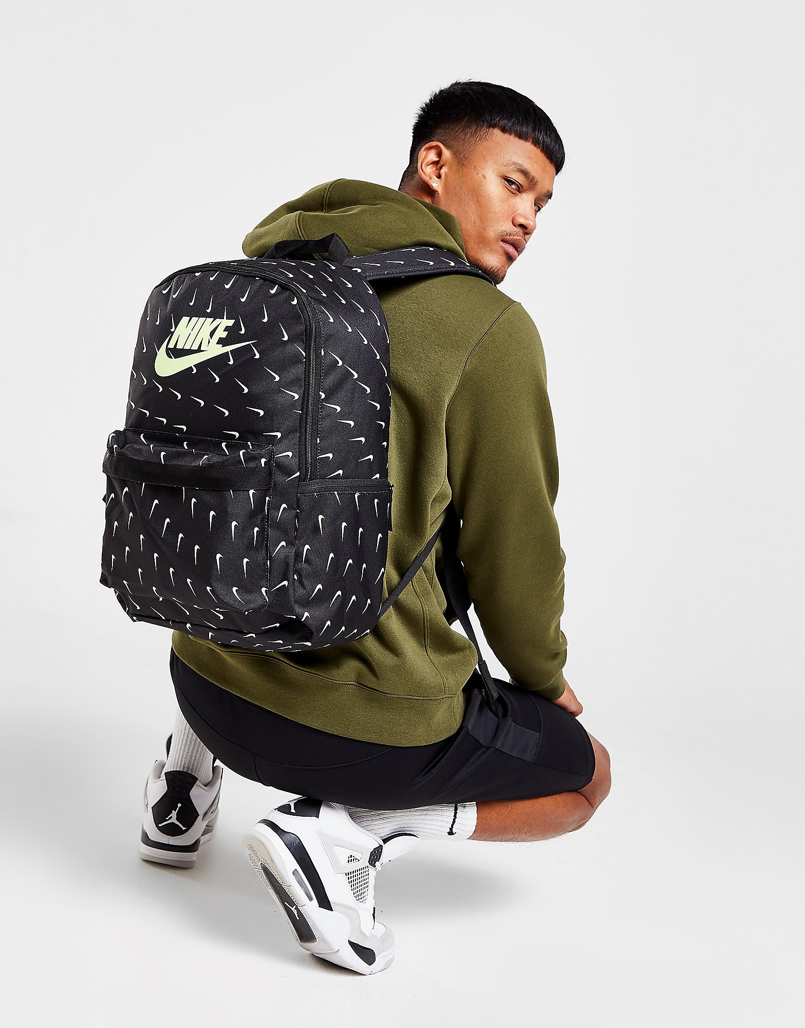 

Nike Heritage Backpack - Black - Kids, Black