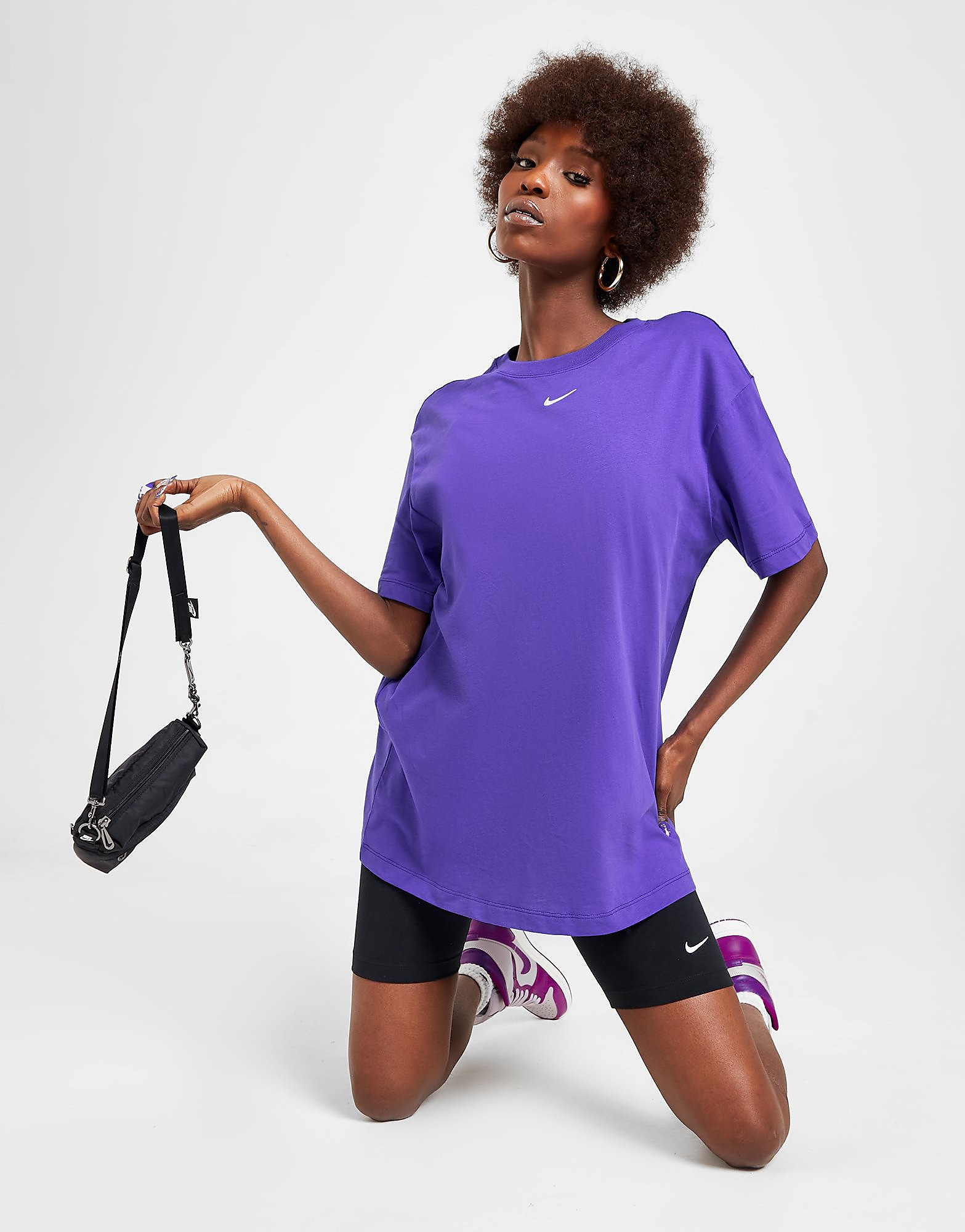

Nike Sportswear Essential Oversized T-Shirt Women's - Blue, Blue