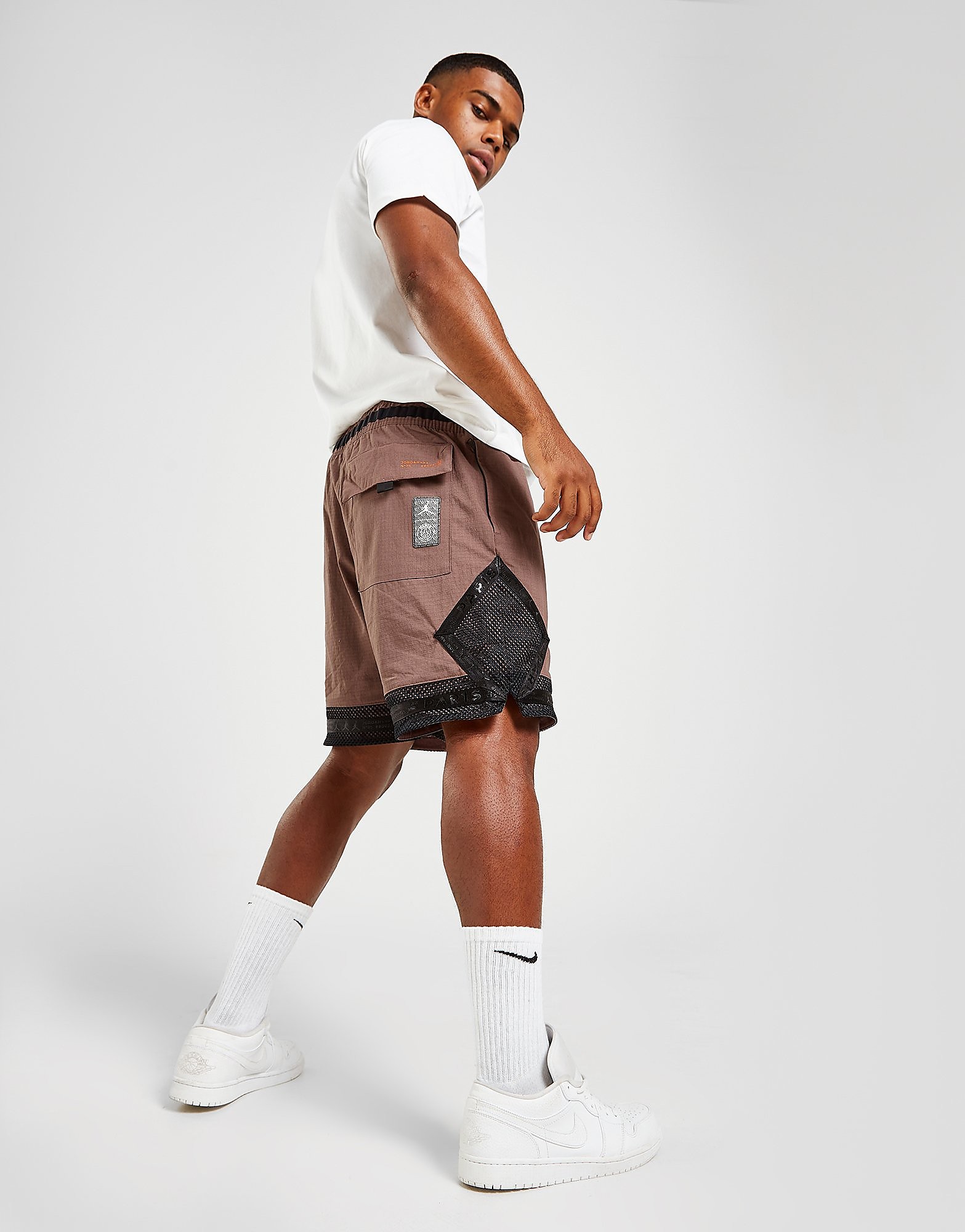 

Jordan Paris Saint Germain Statement Diamond Shorts - BROWN - Mens, BROWN